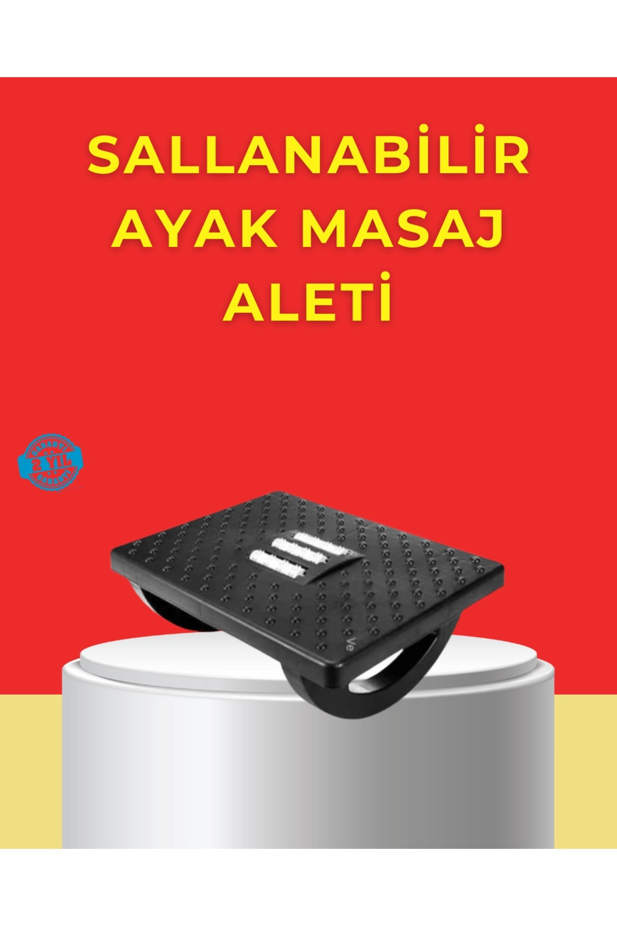 Ofis ve Ev İçin Ayak Dinlendirme Masaj Cihazı – Isıtmalı ve Ayarlanabilir