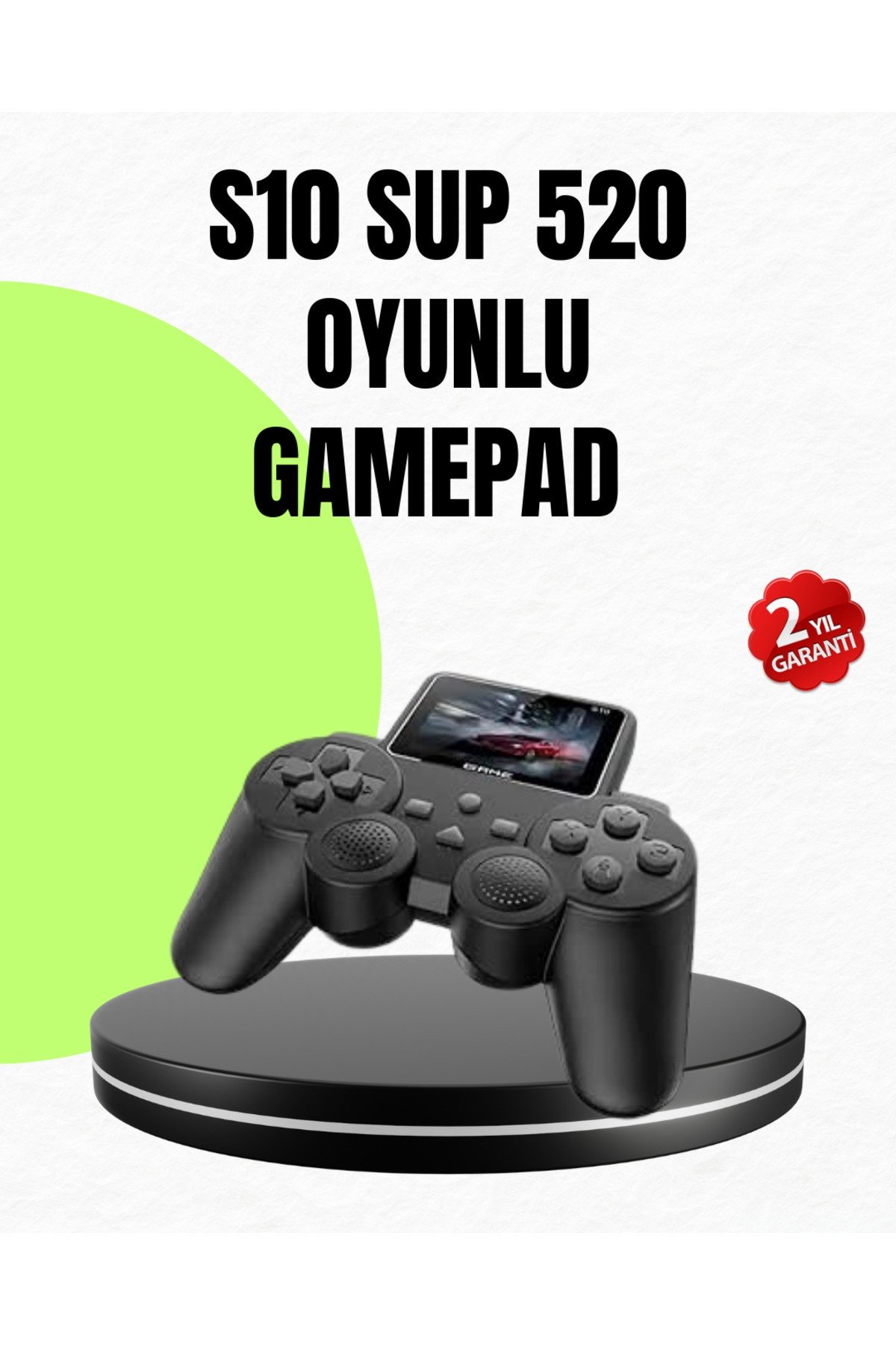 Orijinal 2025 S10 Gamepad 520 Oyunlu HDMI TV Bağlantılı A Kalite Atari