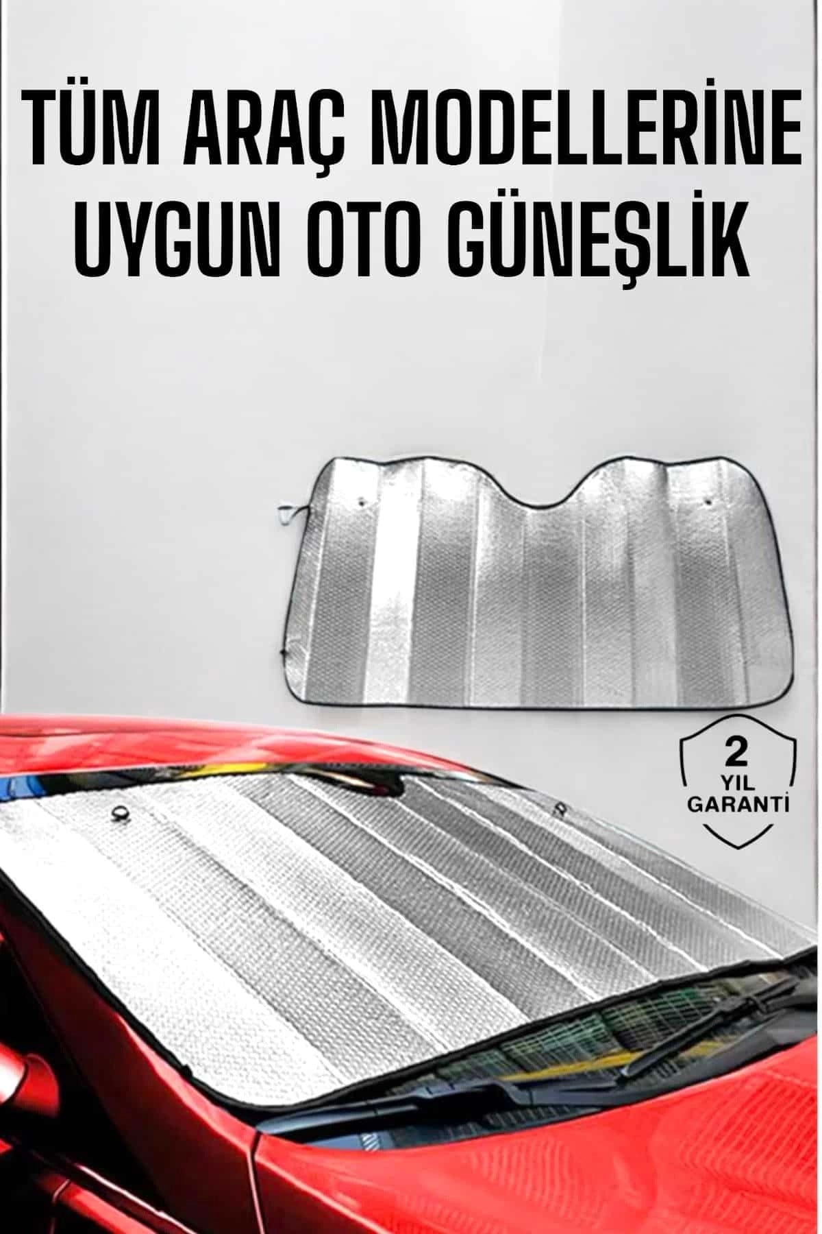 Oto Güneşlik Tüm Araç Tiplerine Uygun Isı Önleyici Uyumlu