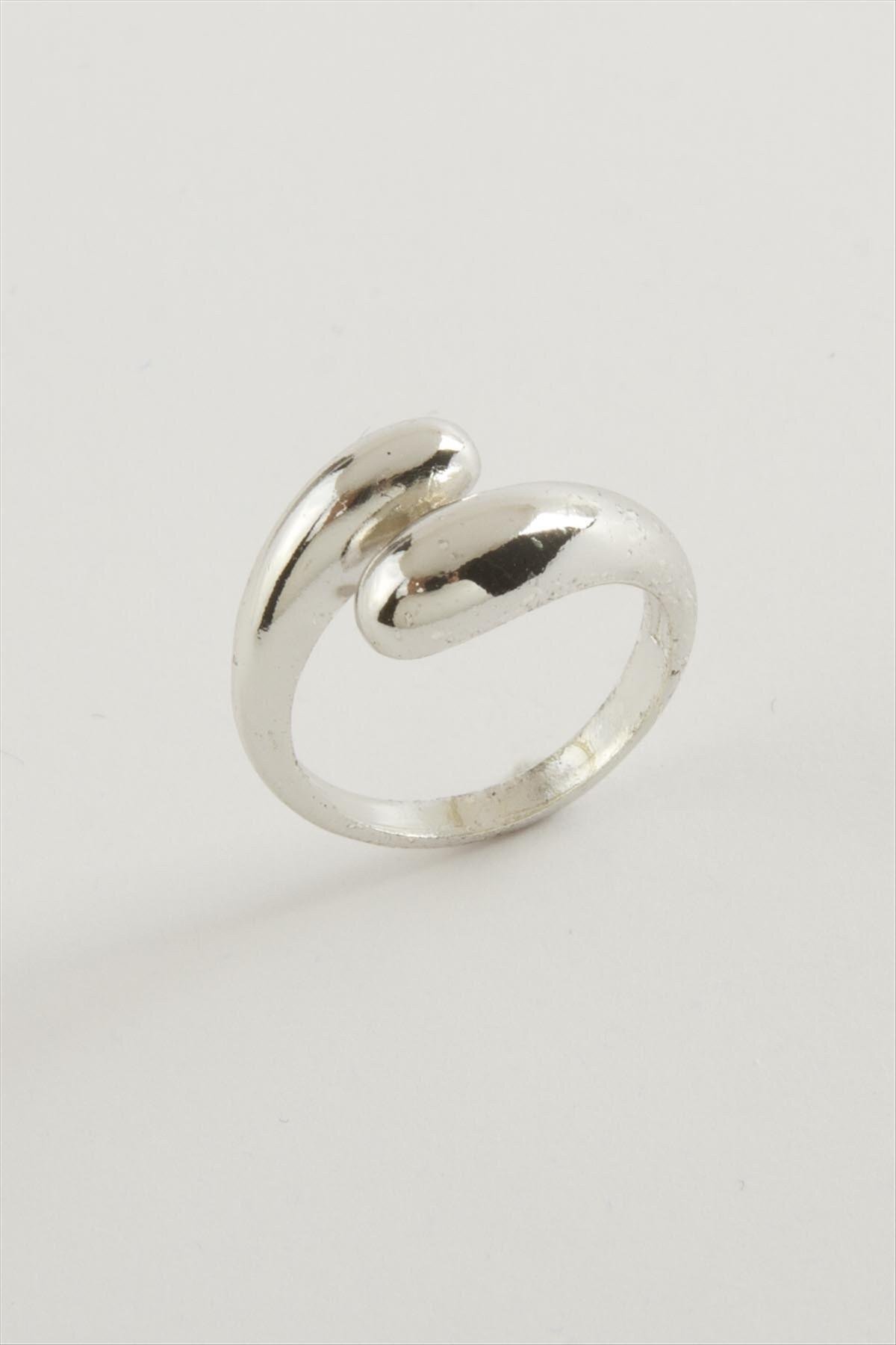 Oval Metal Yüzük