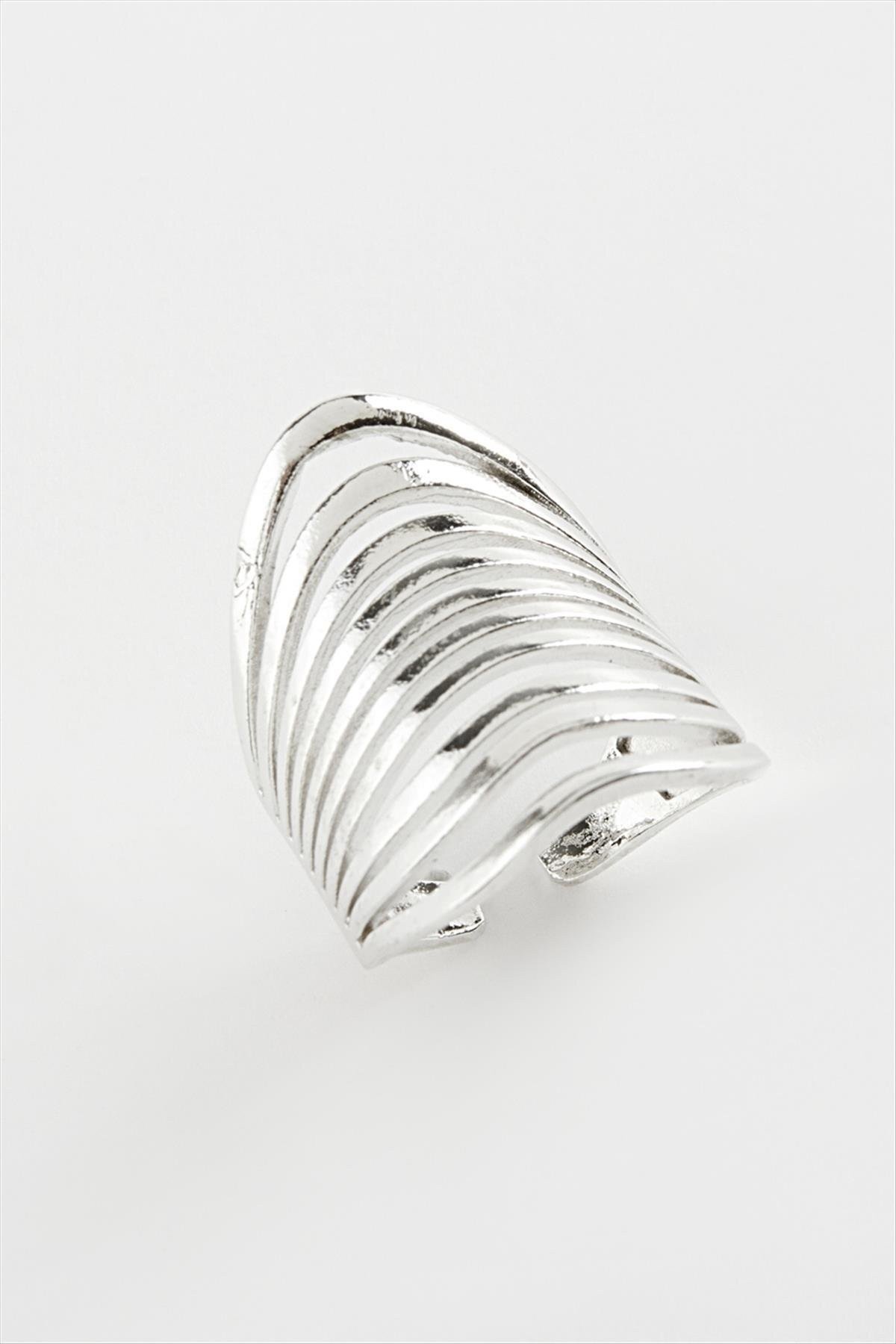 Oval Metal Yüzük