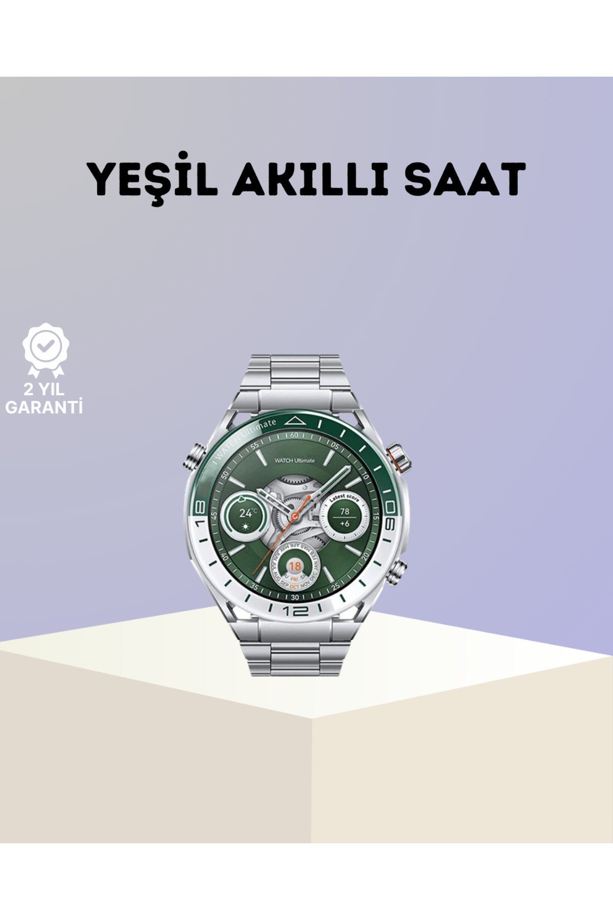 Premium Amoled Akıllı Saat GPS Harita Desteği Bluetooth Arama Sağlık Takipli