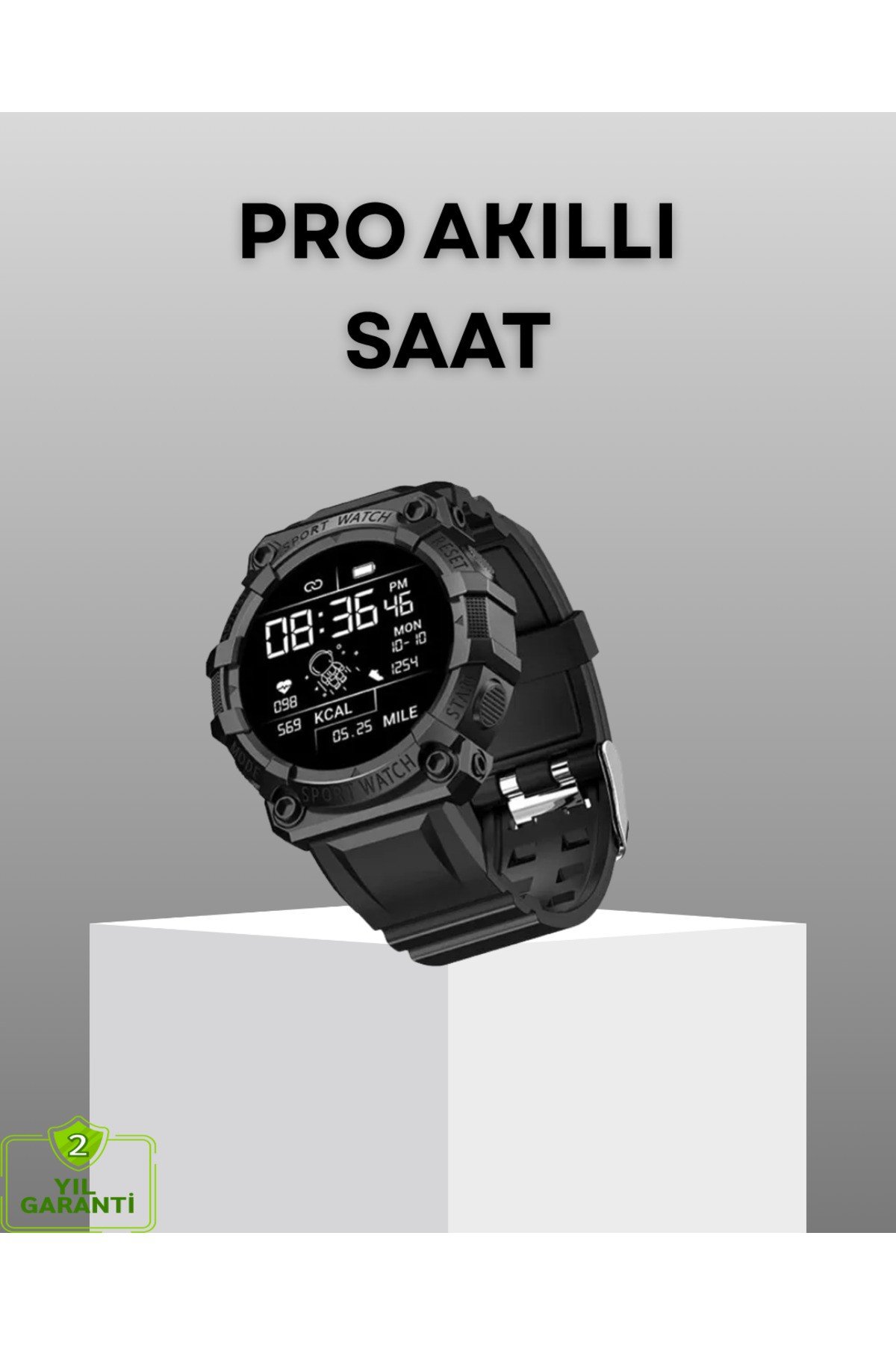 Pro Bluetooth Akıllı Saat – Kalp Atış, Kan Basıncı ve Uyku Takibi