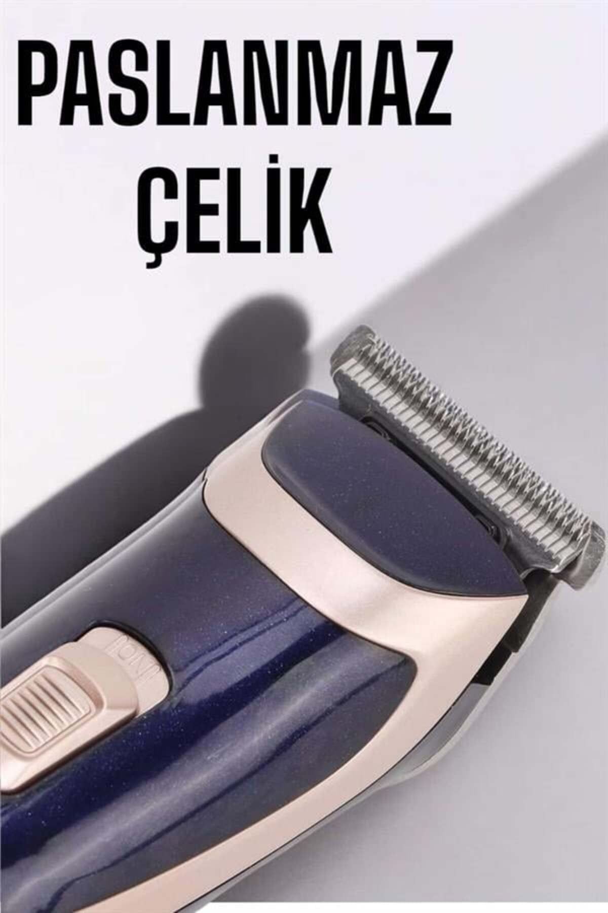 Profesyonel Şarjlı Saç ve Sakal Traş Makinesi Kolay Kullanım