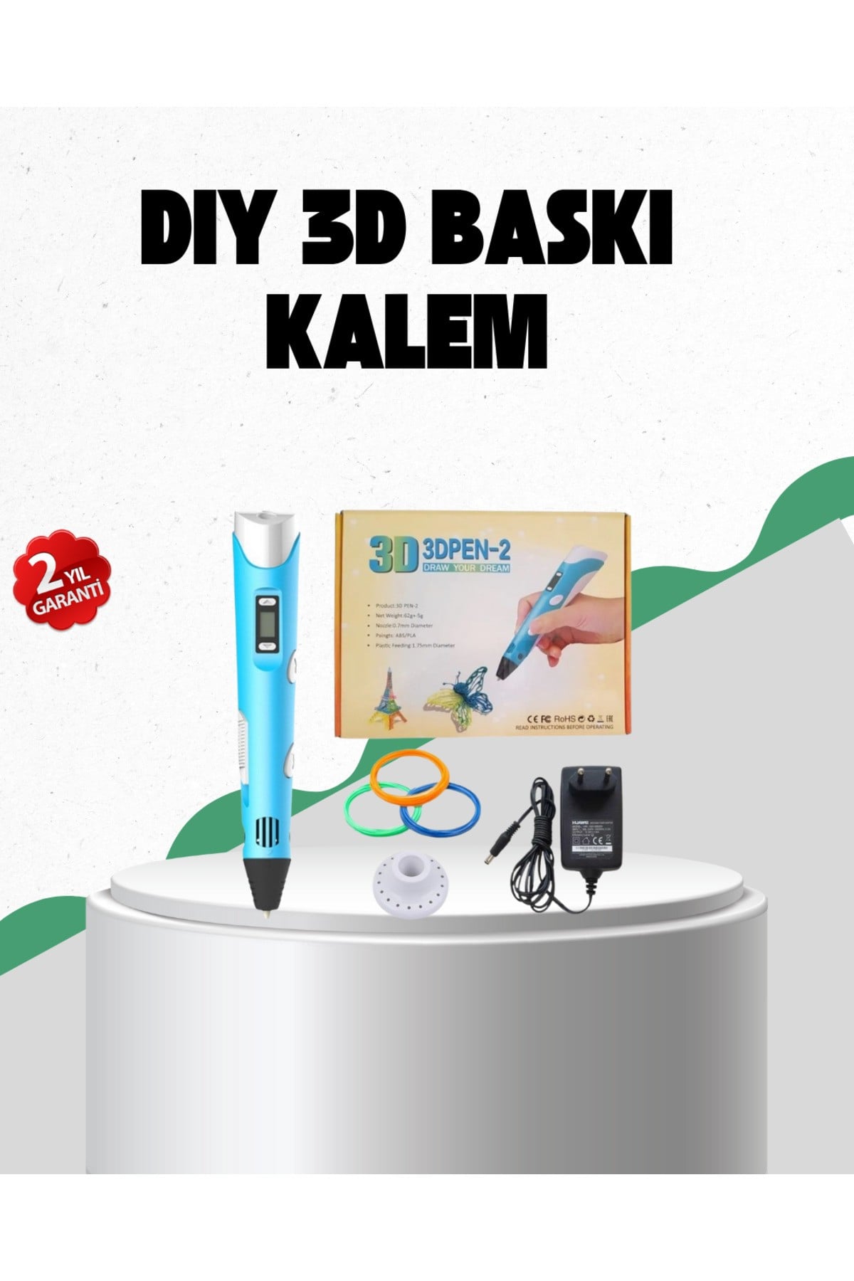 Profesyonel ve Hobi İçin 3D Modelleme Kalemi