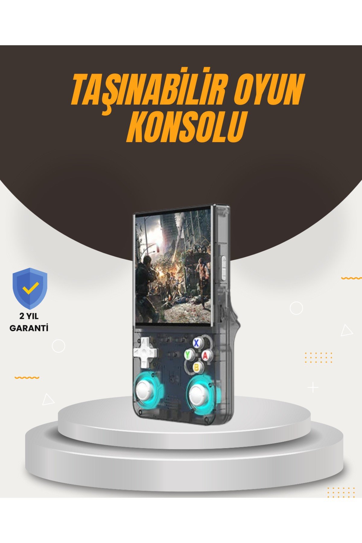 R36 Ultra El Konsolu – 4” HD IPS Ekran, 128GB Dahili Hafıza, 30.000 Oyun Yüklü