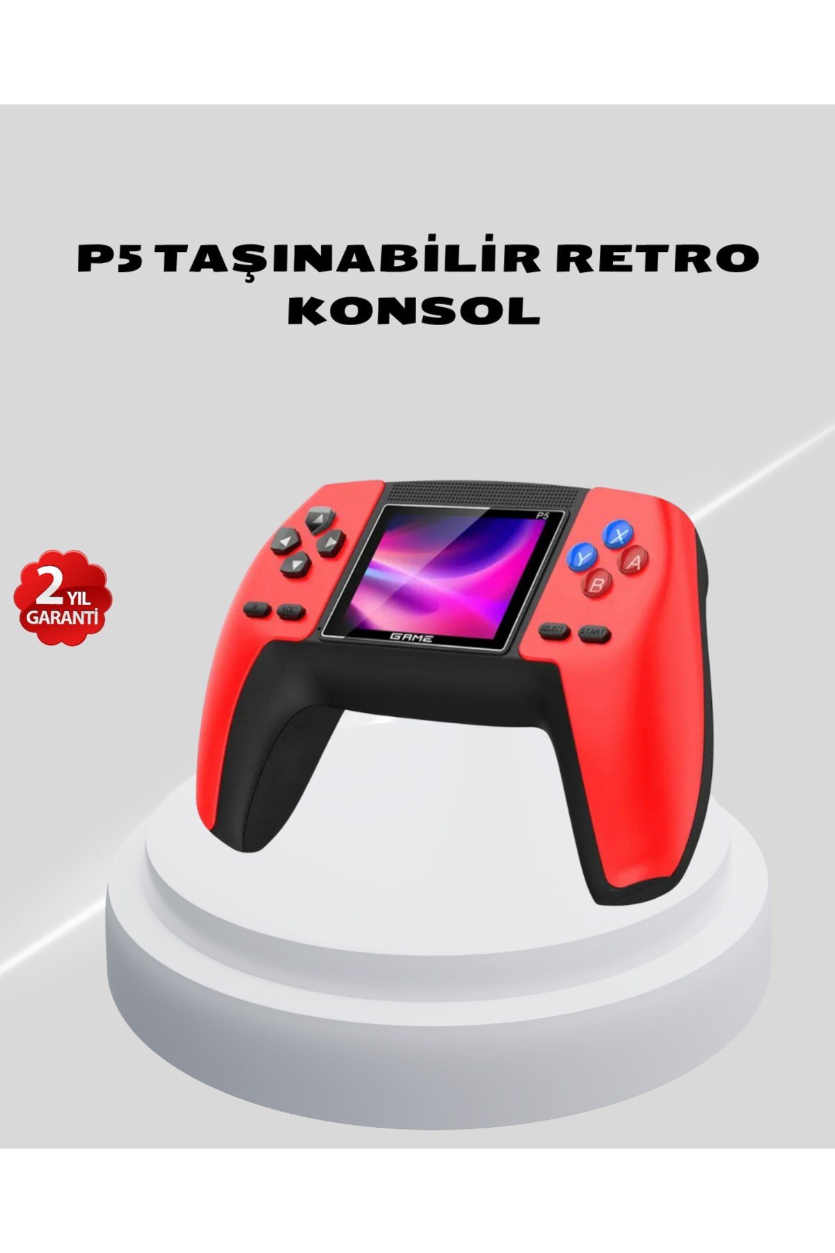 Retro Oyun Konsolu – 520 Klasik Oyunlu Taşınabilir Gamepad