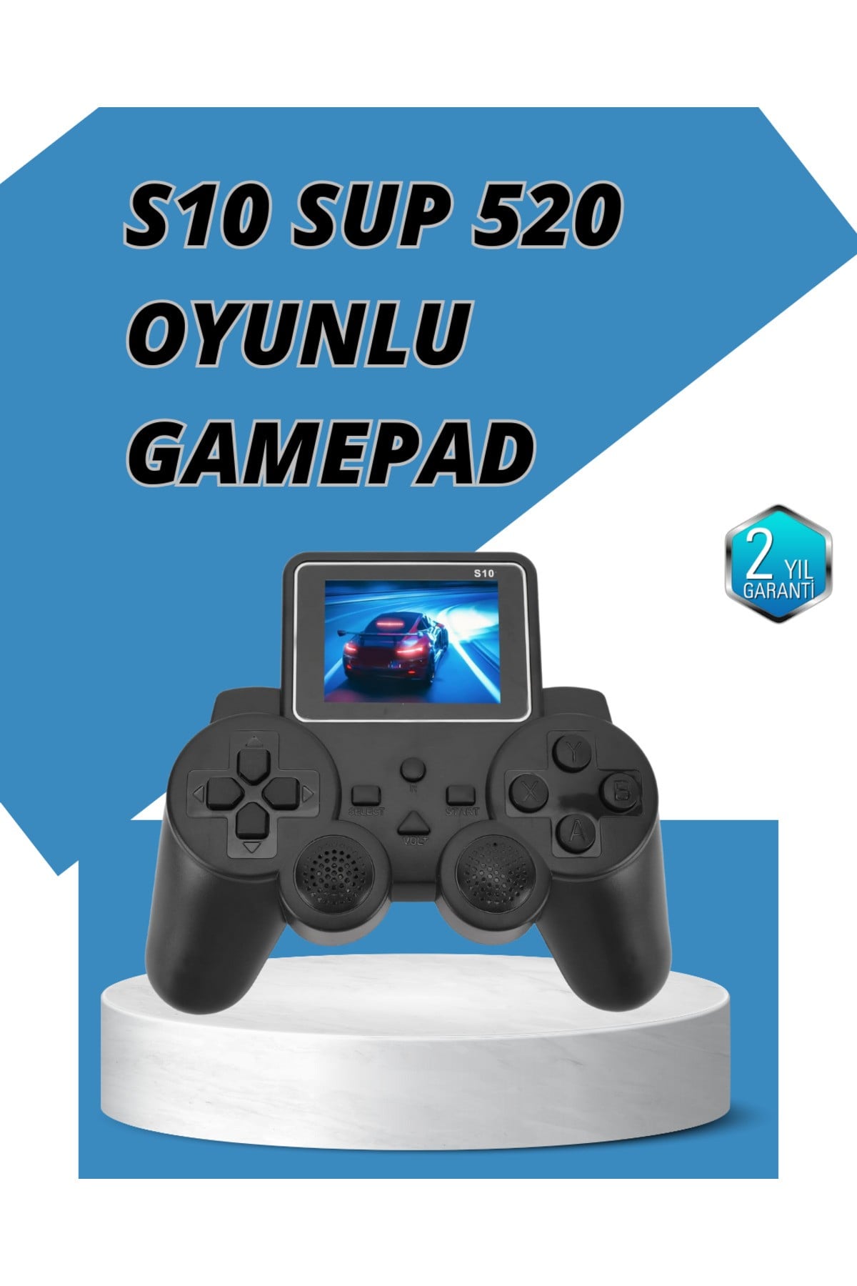 S10 Gamepad HDMI TV Bağlantılı 520 Klasik Retro Oyun 2025 Seri Orijinal