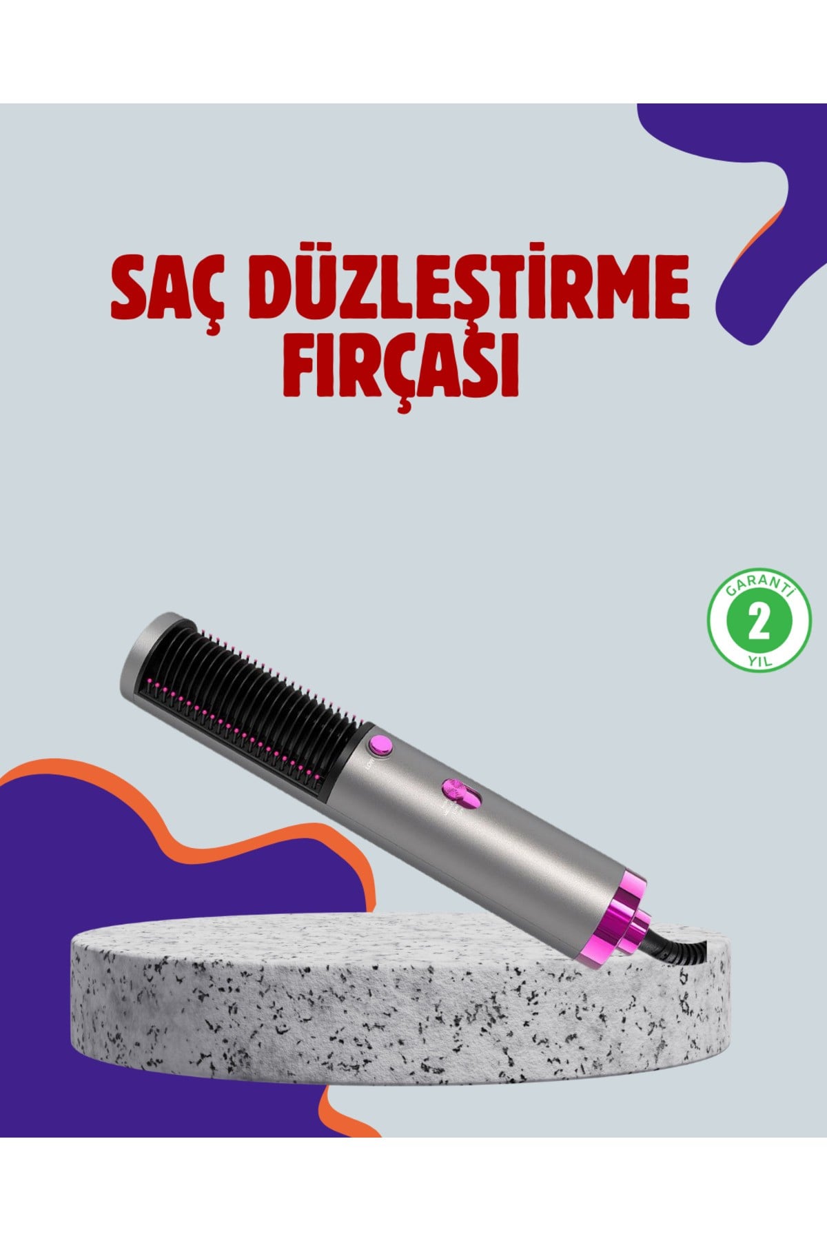 Salon Kalitesinde Saç Bakımı Sunan Şekillendirici Fırça