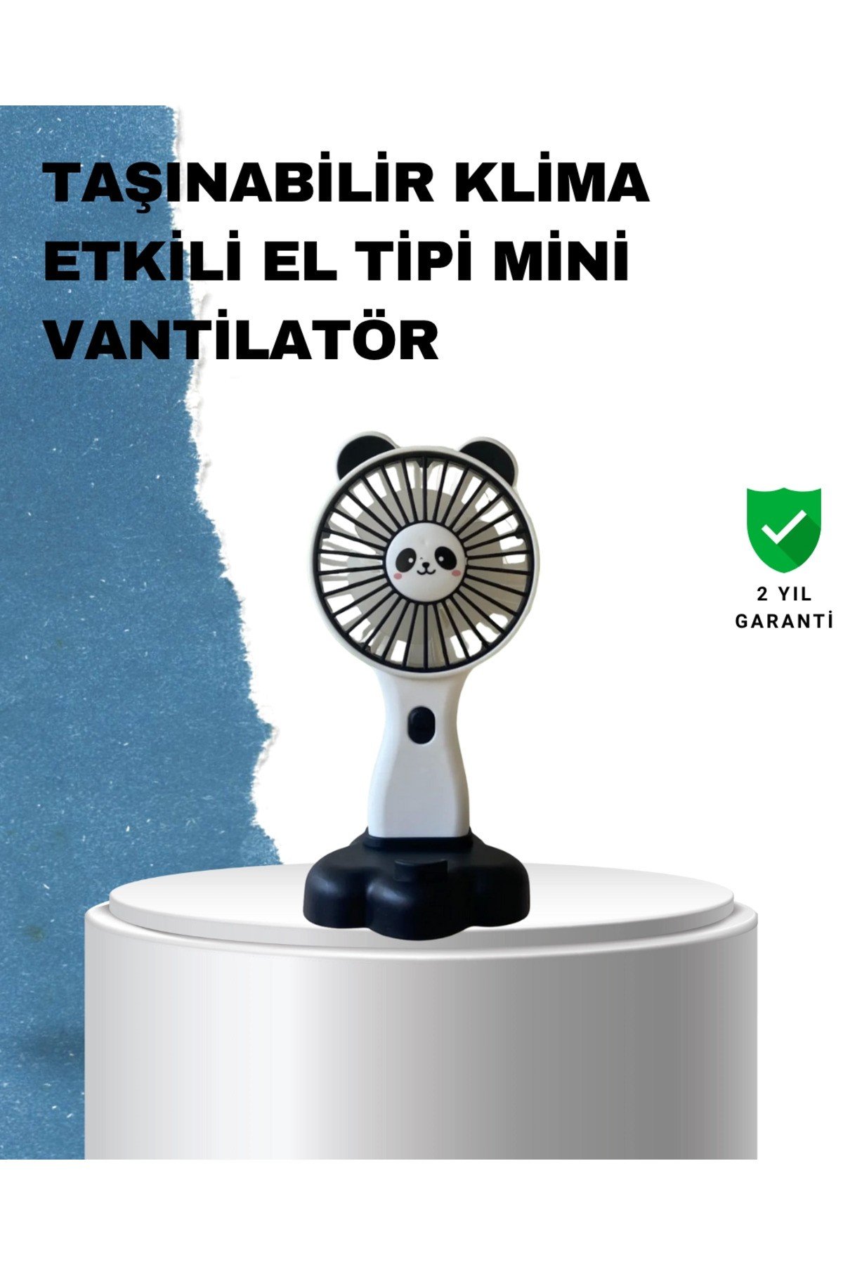 Şarj Edilebilir Taşınabilir Mini Vantilatör – Usb Uyumlu