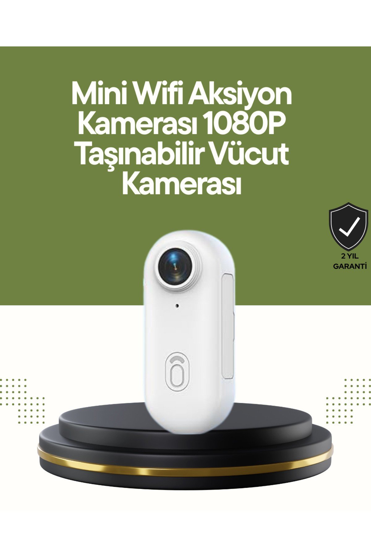 Şarj Edilebilir Uzun Ömürlü Mini Spor Kamera Full HD