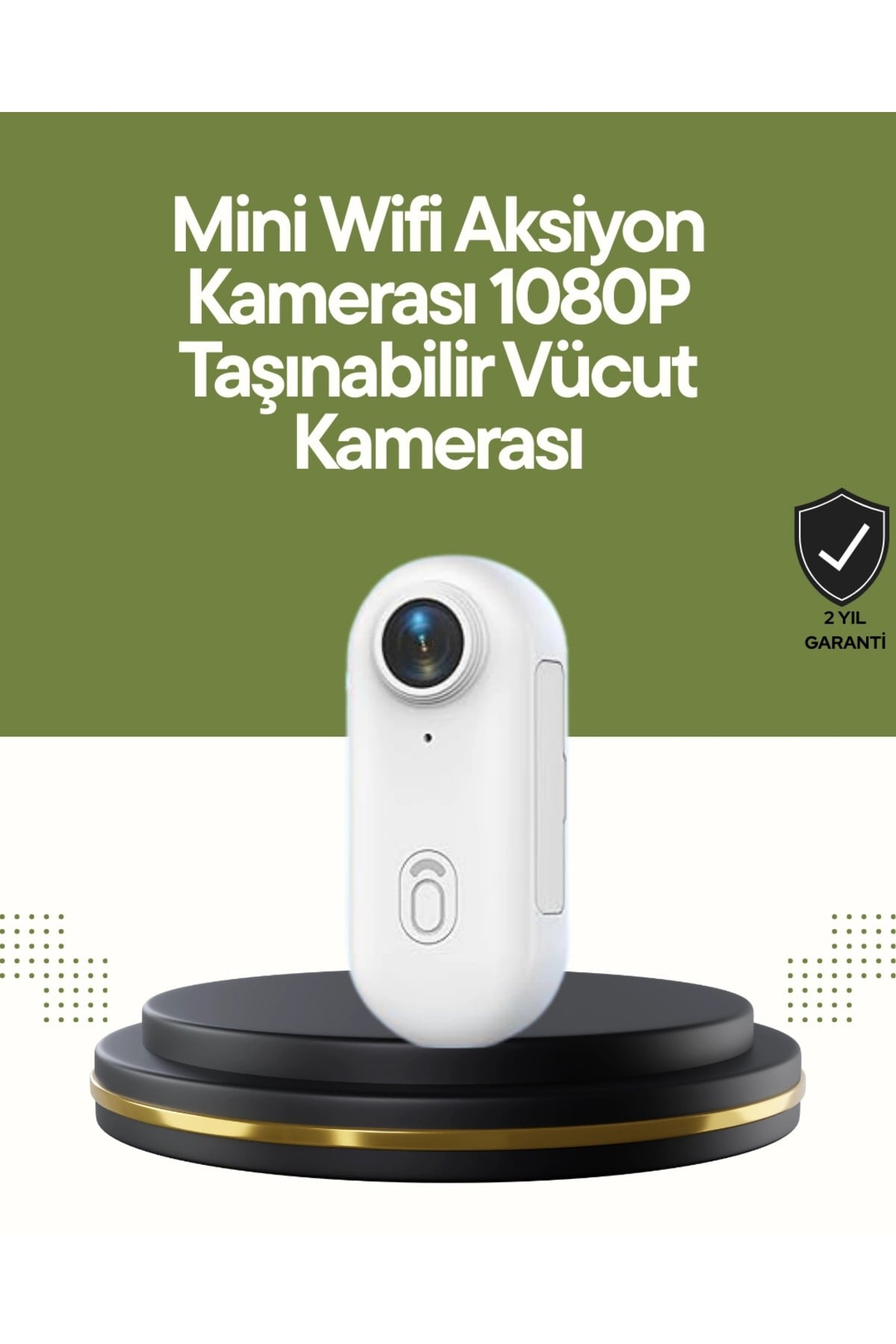 Şarj Edilebilir Uzun Ömürlü Mini Spor Kamera Full HD