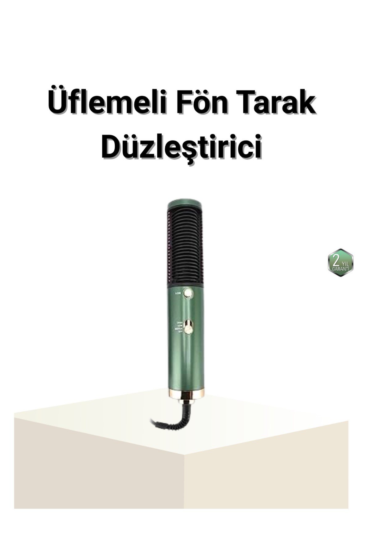 Seramik Plakalı Saç Düzleştirici – 200°C Ayarlanabilir Isı, İyon Teknolojisi