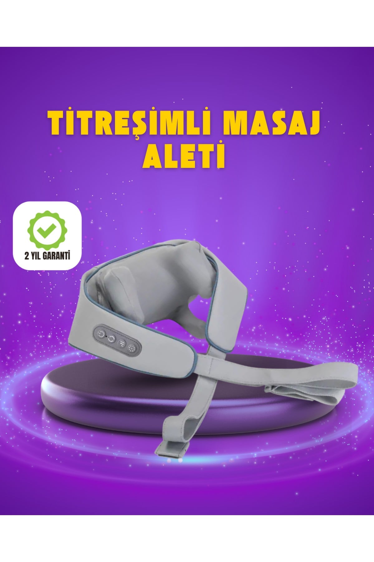 Servikal Rahatlatıcı Masaj Aleti | Trapezius ve Sırt İçin Uygun