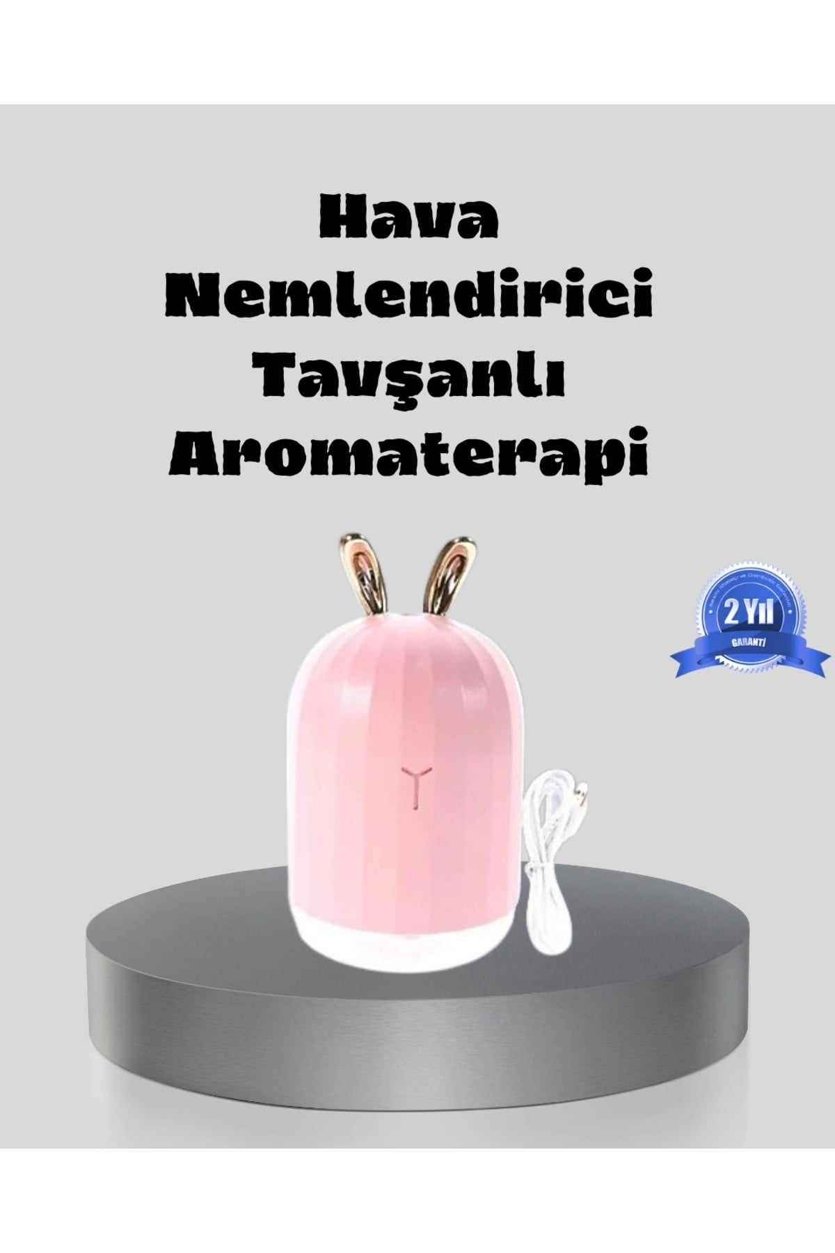Sessiz Ultrasonik Hava Nemlendirici – Su Bazlı Buhar Difüzör