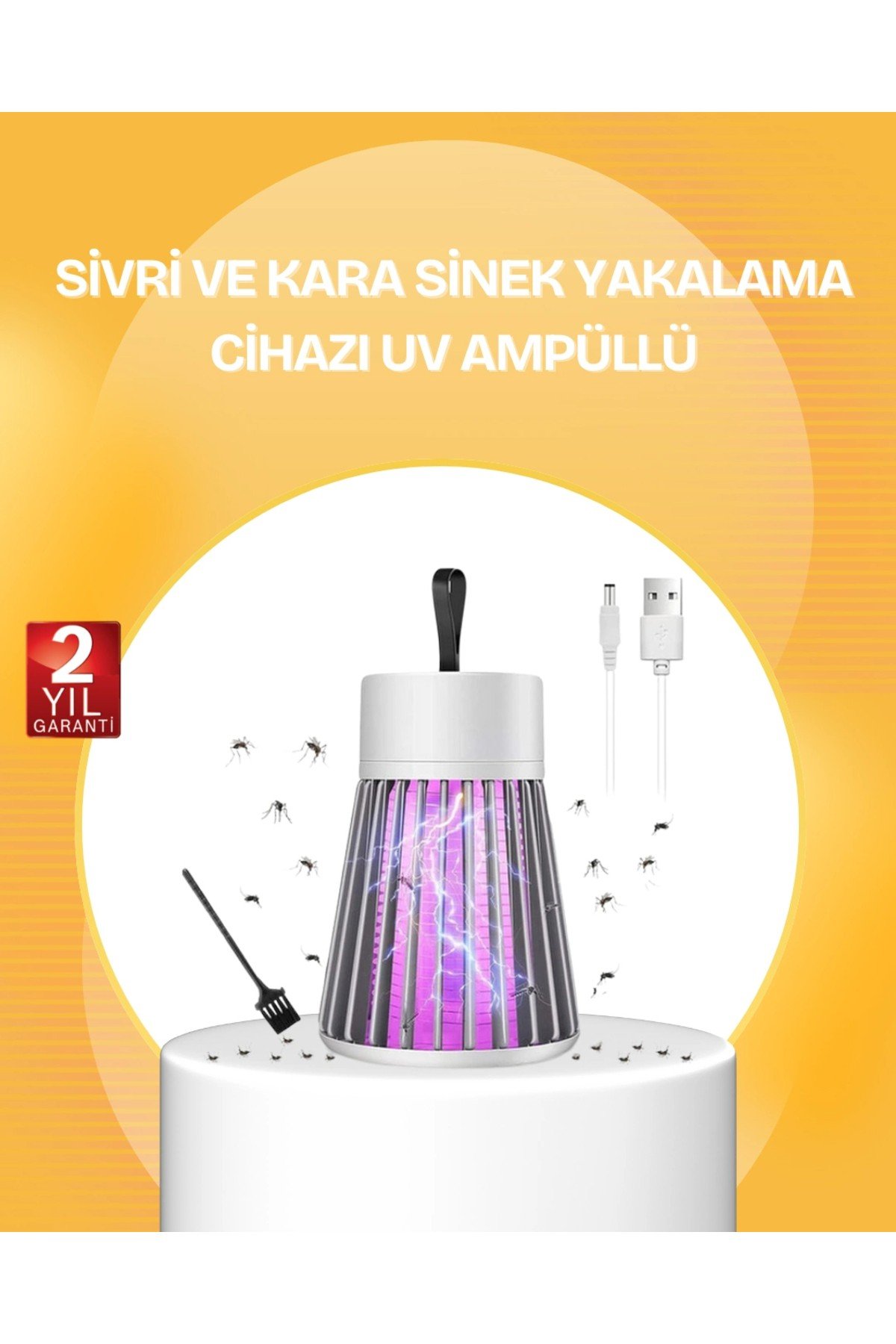 Sessiz ve Güvenli Sivrisinek Kovucu Lamba