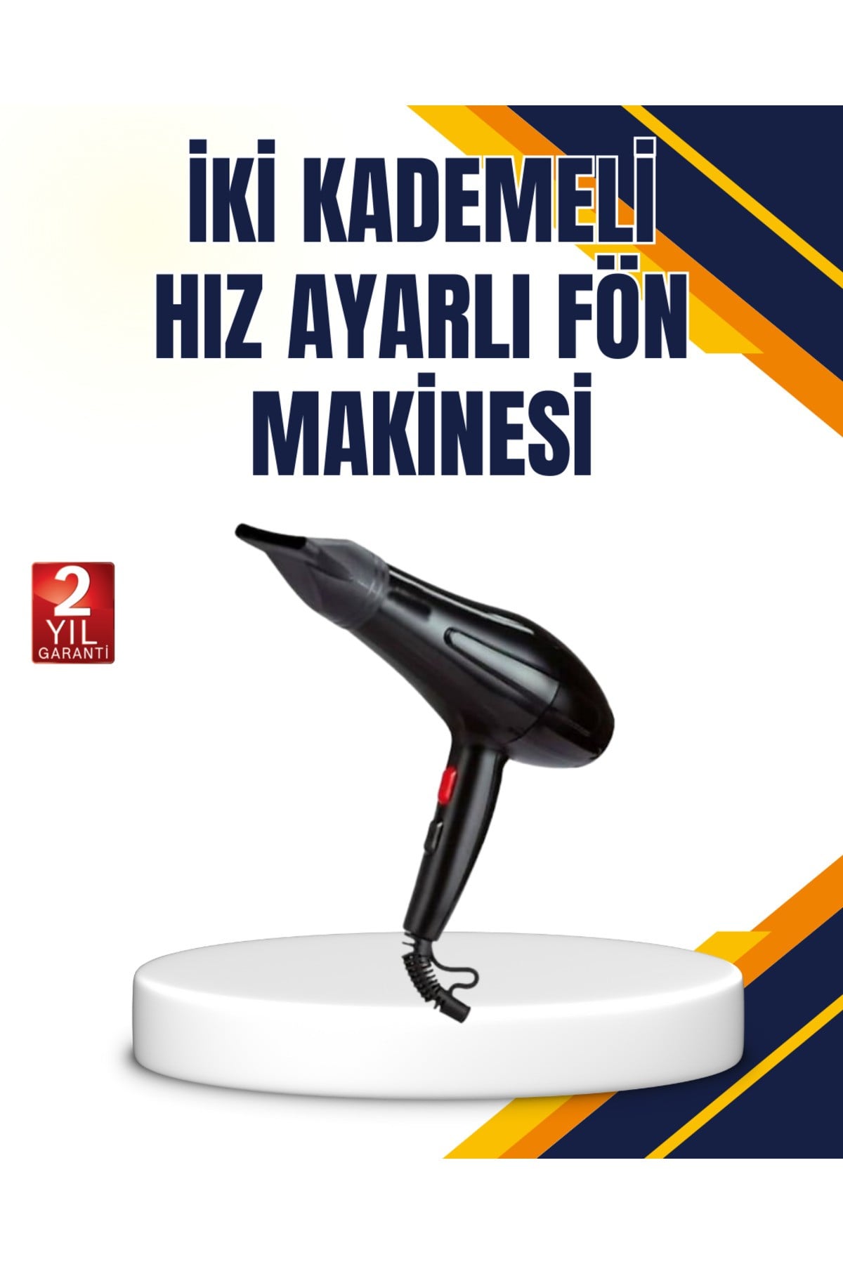 Soğuk Üfleme Özellikli 2200W Profesyonel Fön Makinesi