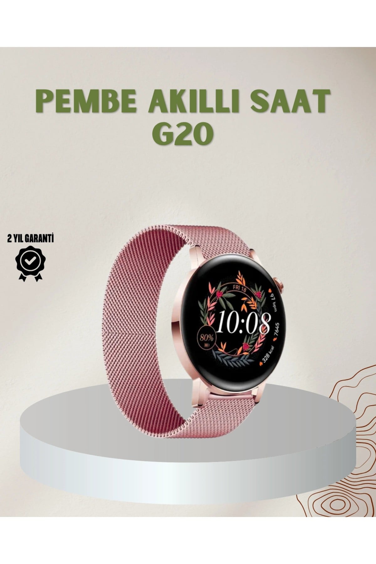 Spor ve Sağlık Takipli Akıllı Saat