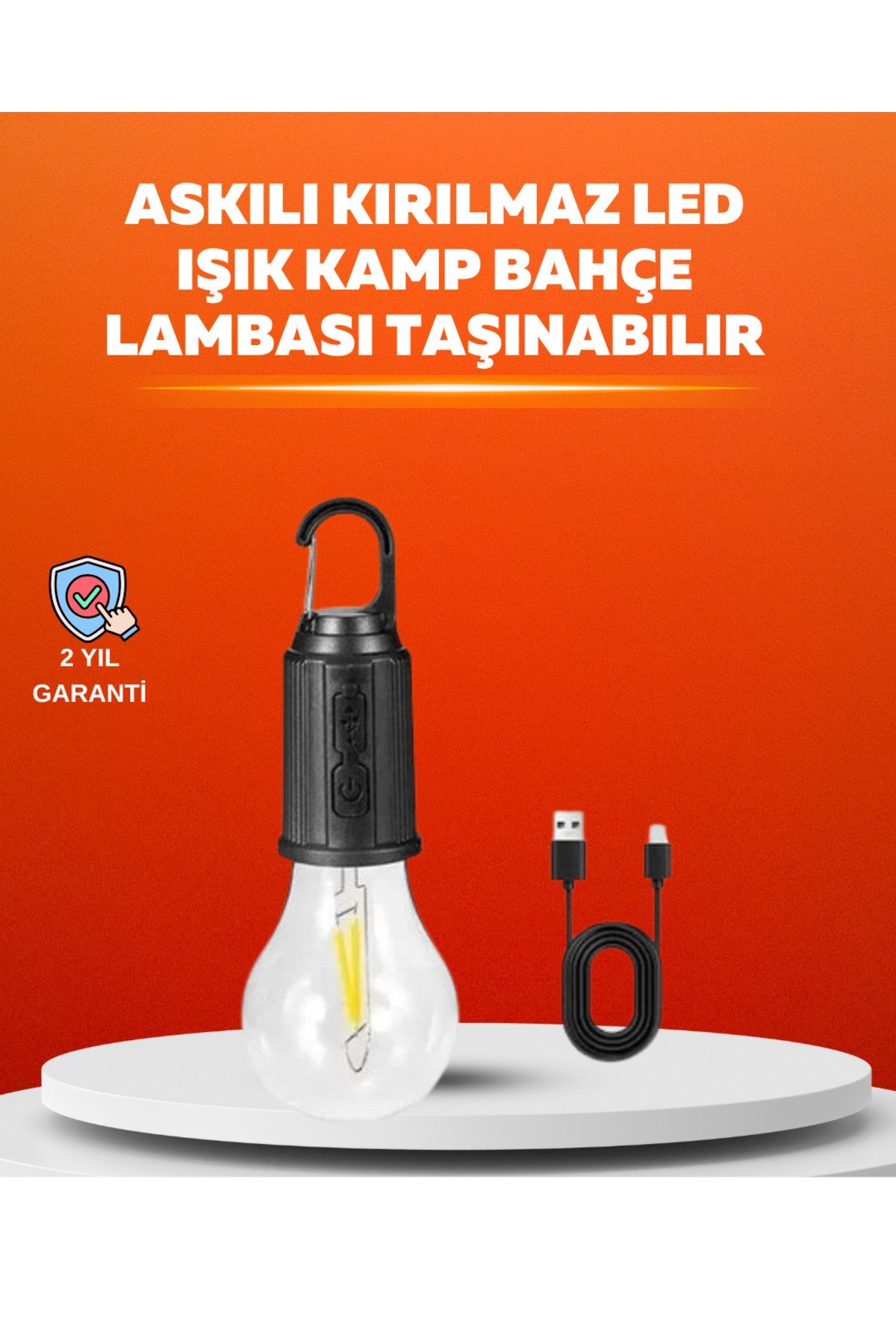 Su Geçirmez Dış Mekan LED Çadır Işığı
