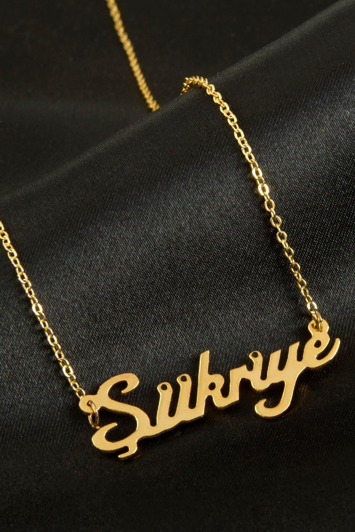 Şükriye Isimli Kolye (Kişiye Özel)