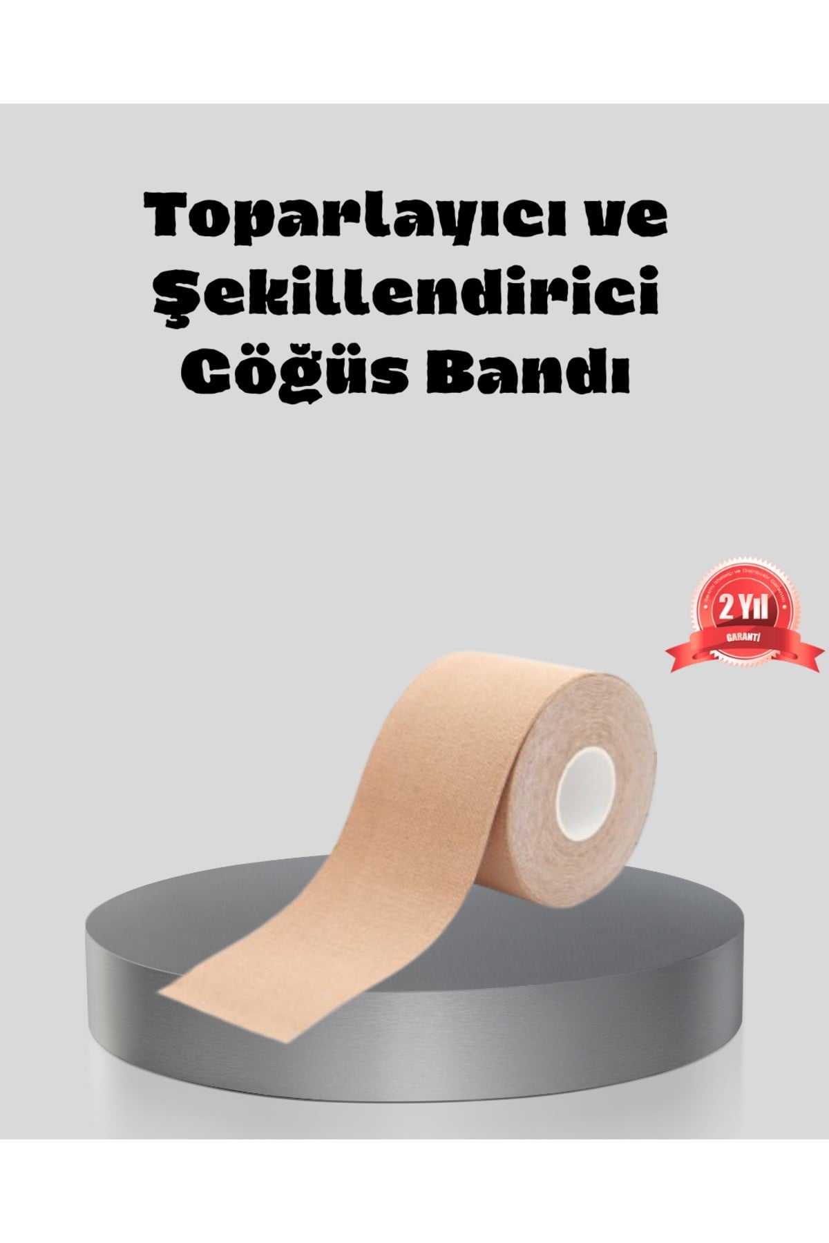 Suya Dayanıklı Görünmez Göğüs Bandı – Pamuklu ve Esnek Destek Bandı