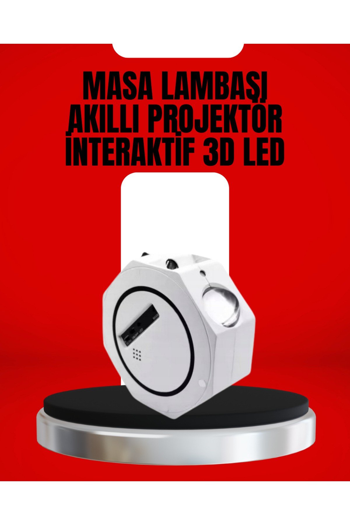 Taşınabilir 360° Ayarlanabilir Gökyüzü Projeksiyon Lambası