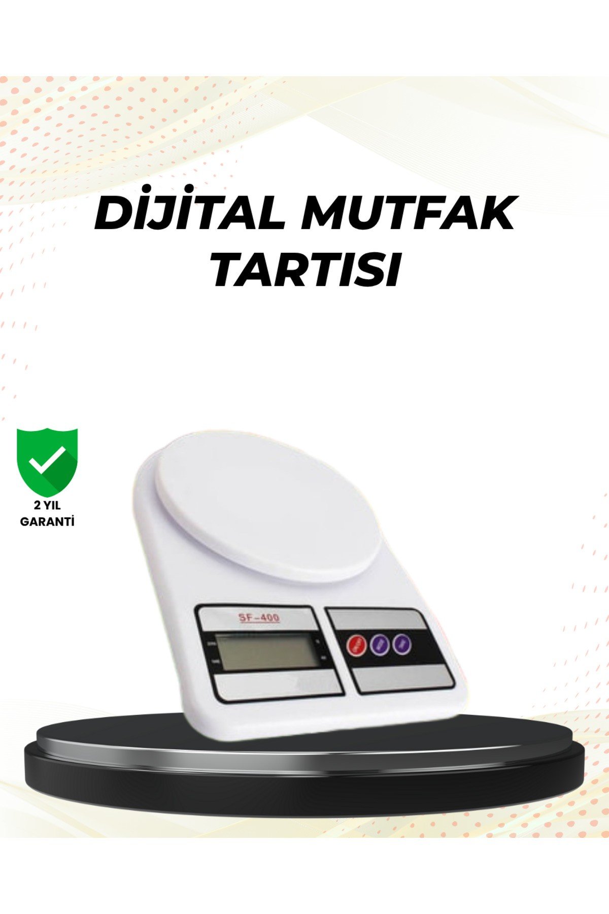 Taşınabilir Dijital Terazi – Çift Ölçü Birimi Destekli