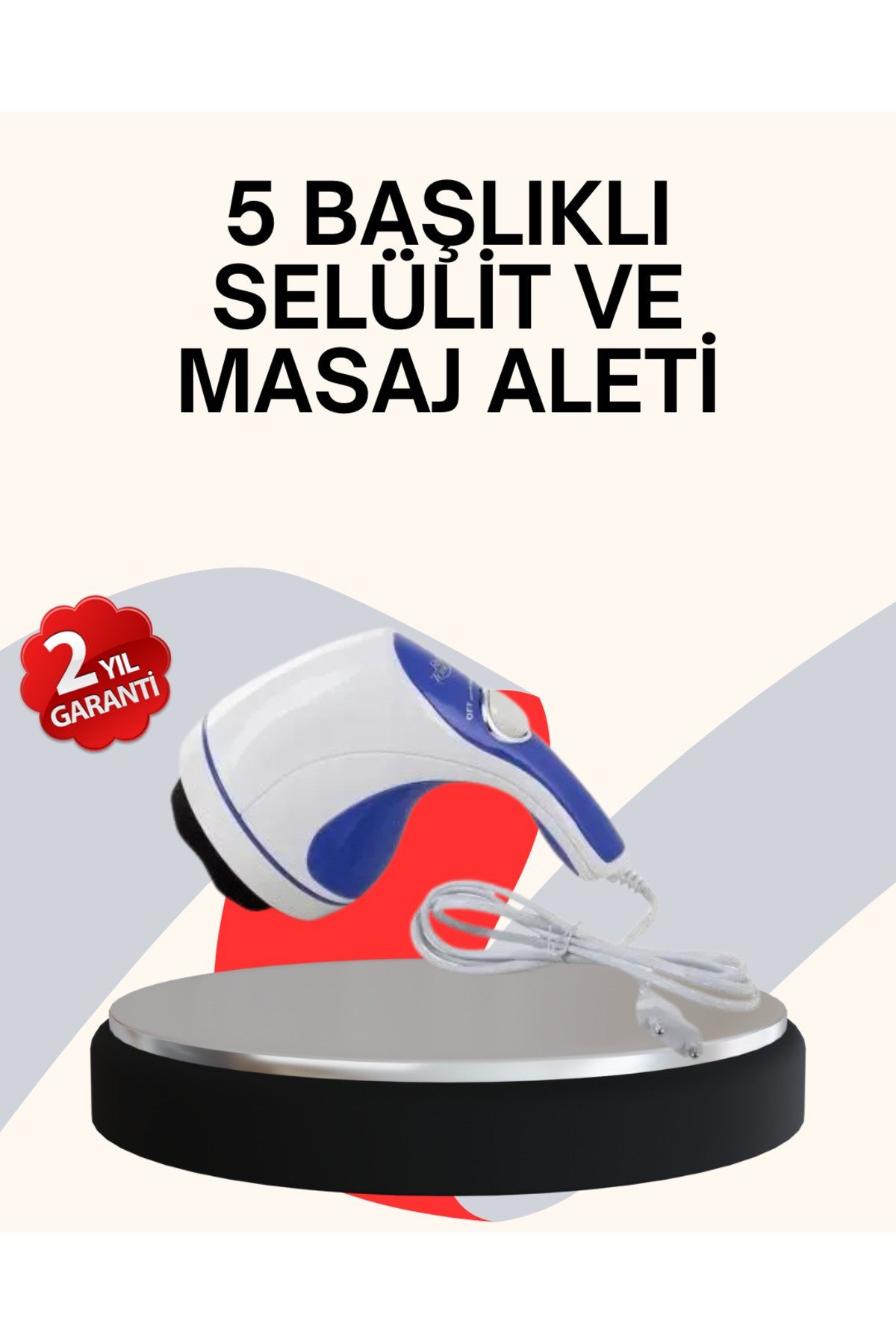 Taşınabilir Elektrikli Masaj Cihazı – Selülit ve Yağ Karşıtı
