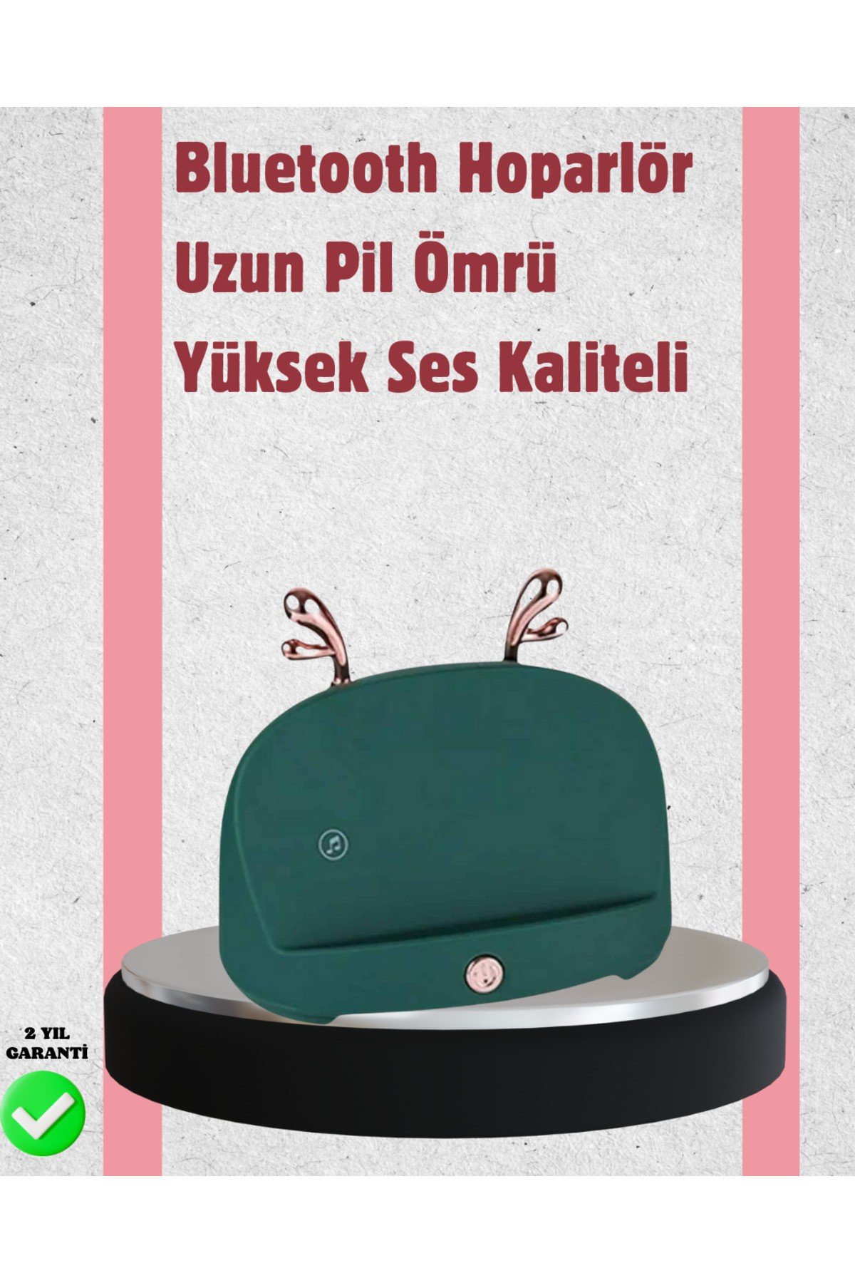 Taşınabilir Kablosuz Telefon Tutucu ve Bluetooth Hoparlör – Kompakt Tasarım, Üstün Ses