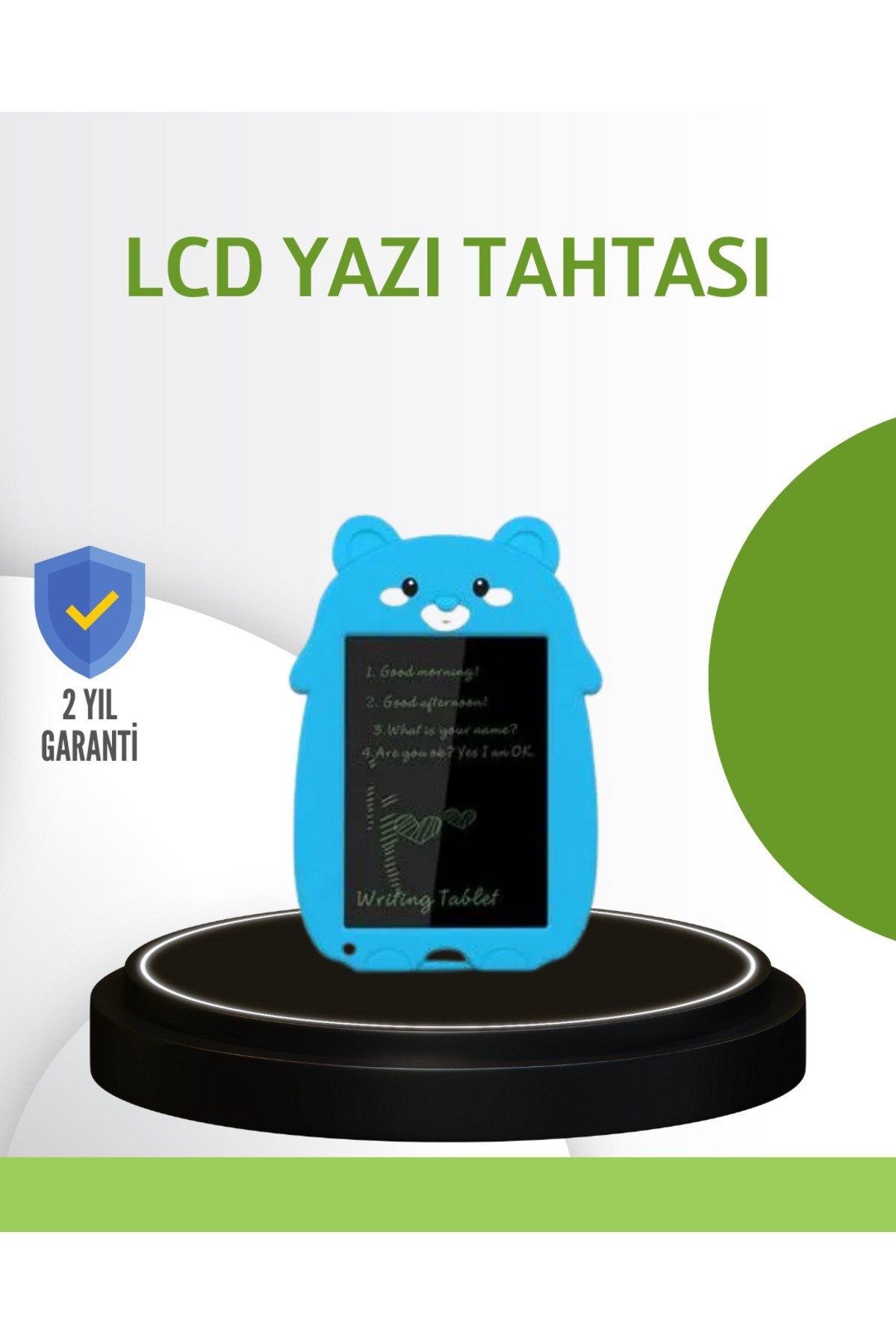 Taşınabilir Kağıt Benzeri LCD Tablet | Tek Tıkla Silme Özellikli