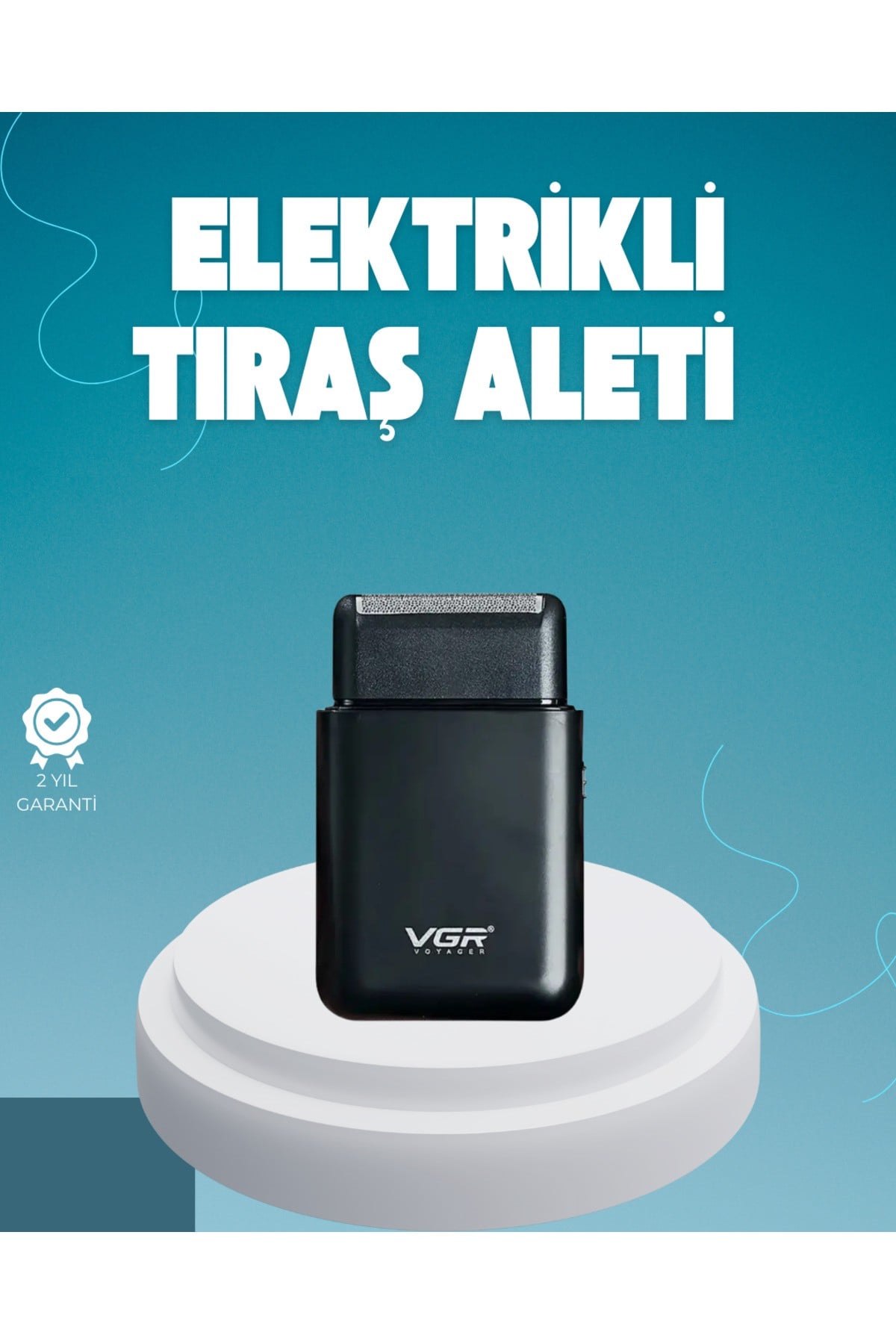 Taşınabilir Mini Elektrikli Tıraş Makinesi | Sessiz ve Güçlü Motor