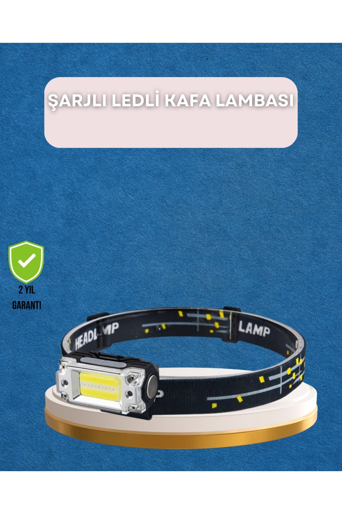 Taşınabilir Şarjlı LED Fener XPE95LM COB120LM Manyetik Gövde
