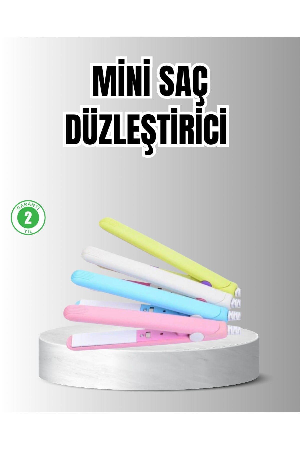 Taşınabilir Seramik Kaplama Mini Saç Düzleştirici – Seyahat ve Günlük Kullanım İçin İde