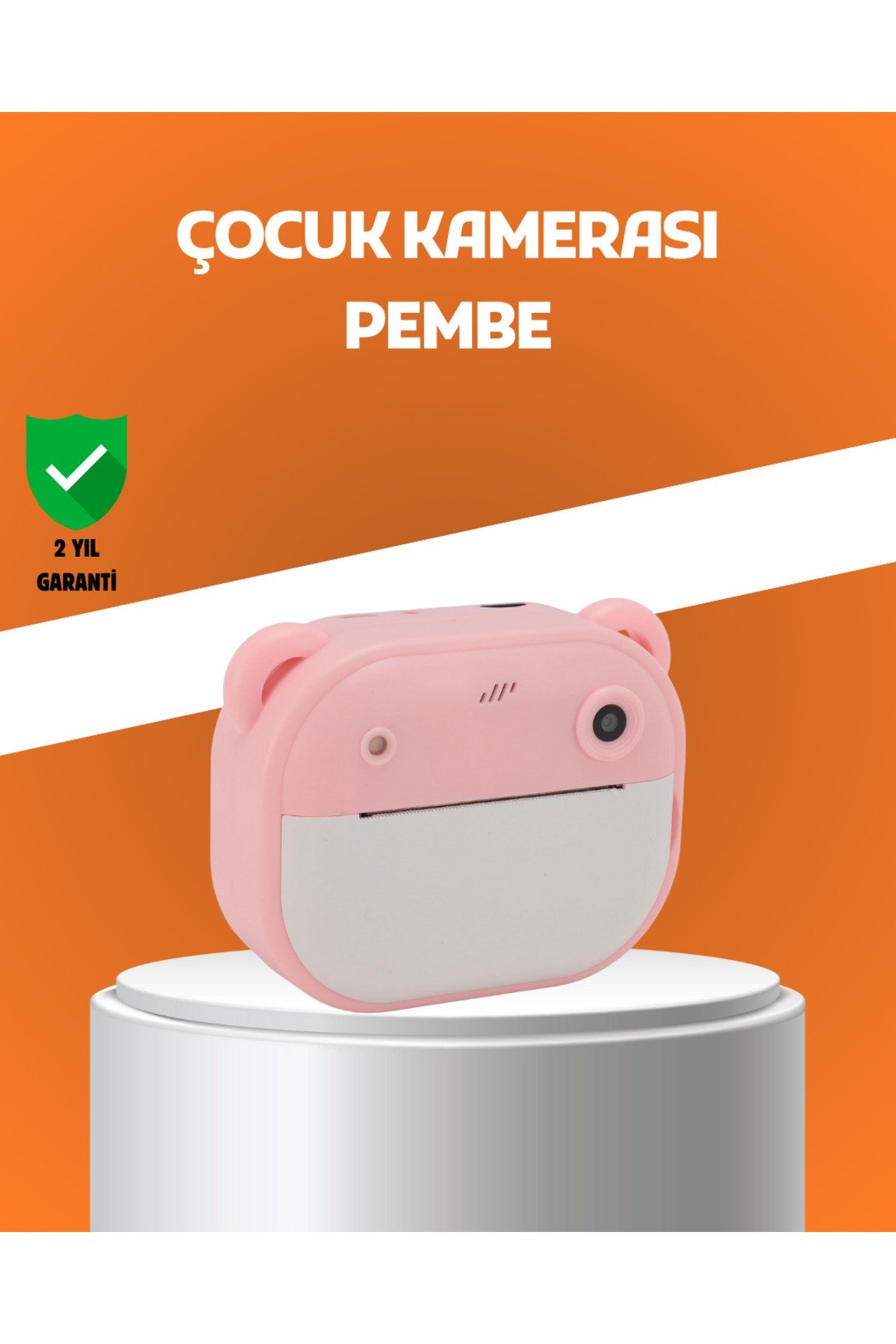 Termal Baskılı HD Şipşak Kamera 24MP Çift Lensli 32GB Hafızalı