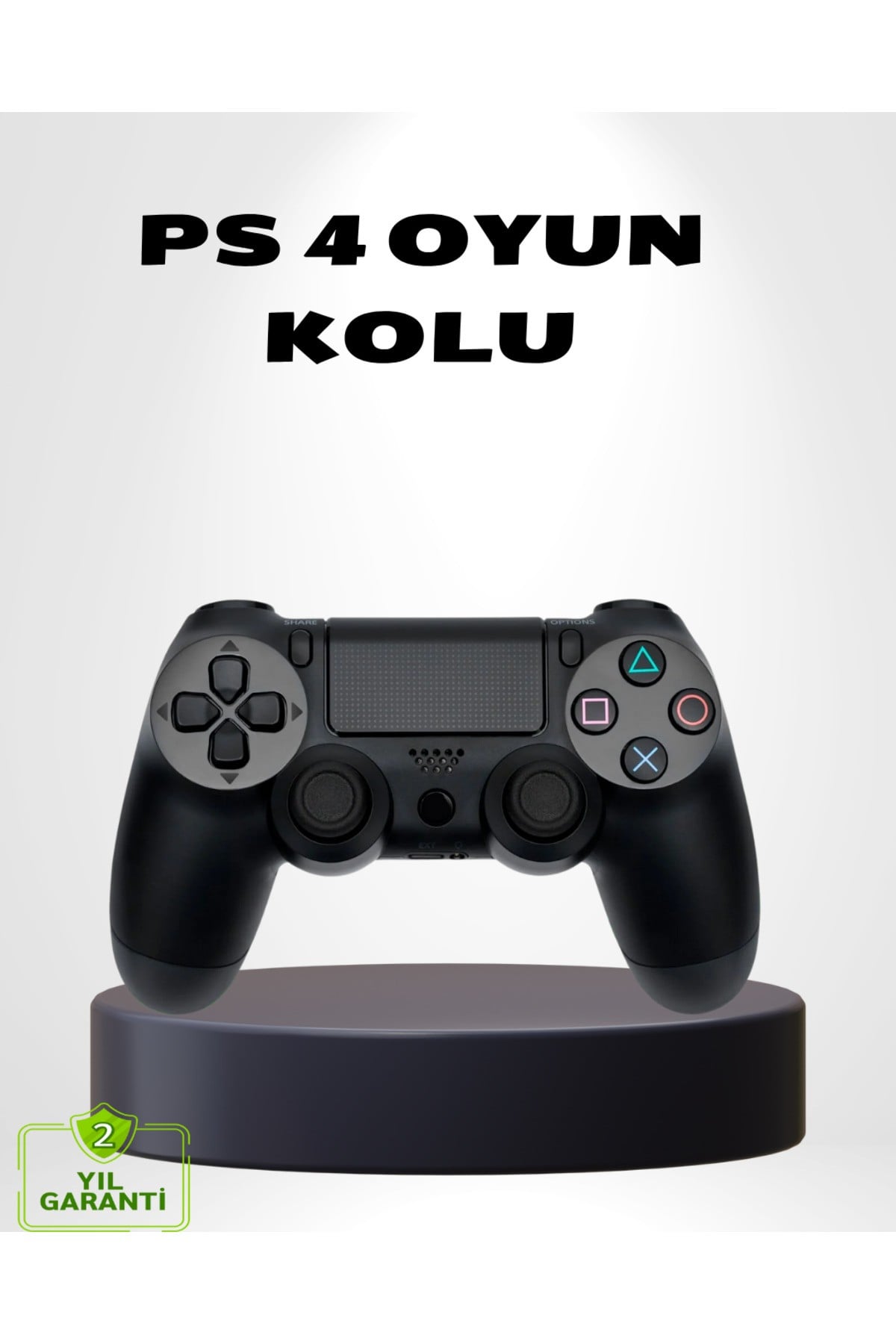 Titreşimli Kablosuz Oyun Kolu – PS4, PC, Mobil, Tablet ve Steam Uyumlu