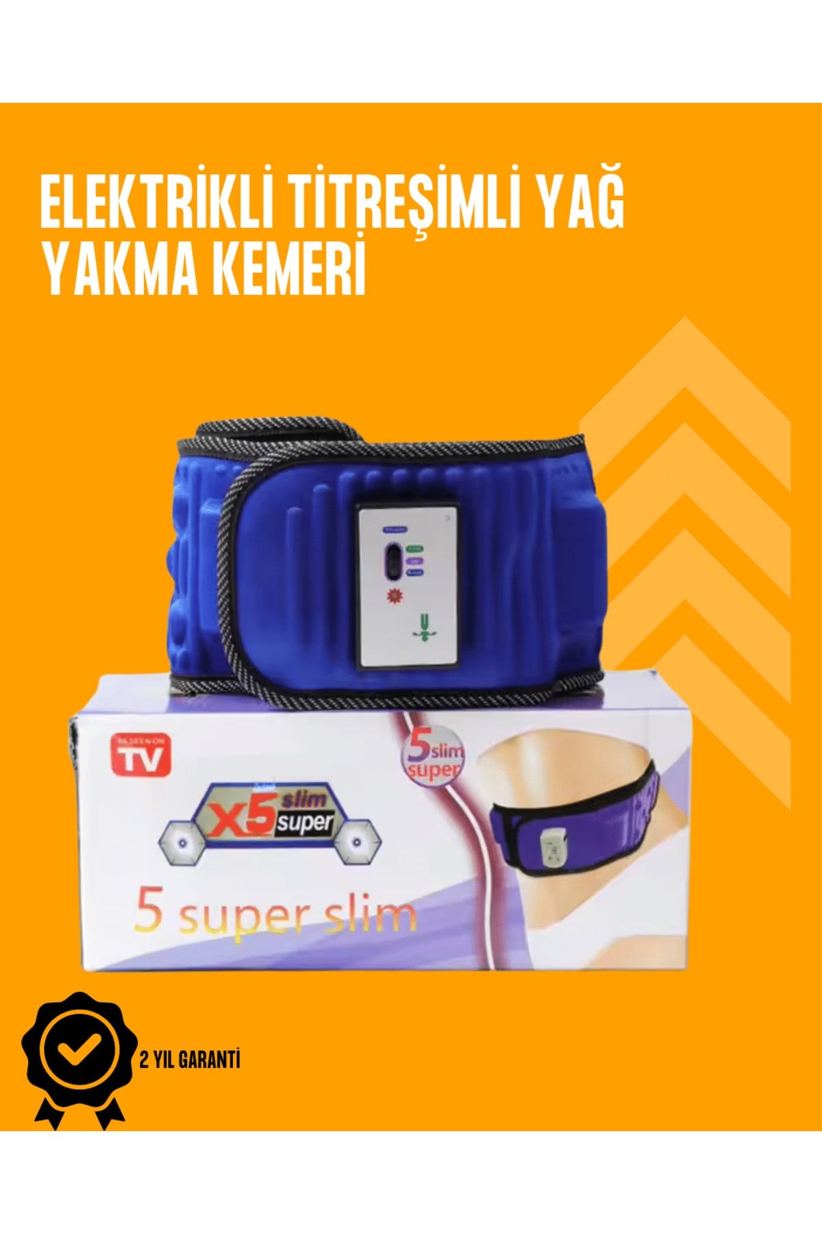 Titreşimli Masaj ve Kemeri – 5 Motor, 20 Mıknatıs, Ayarlanabilir Hız