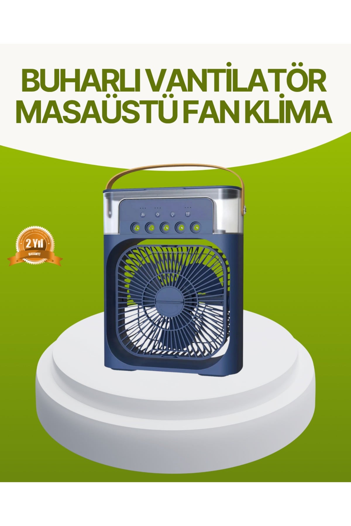 Turbo Fan Teknolojili Sessiz ve Güçlü Soğutma Fanı
