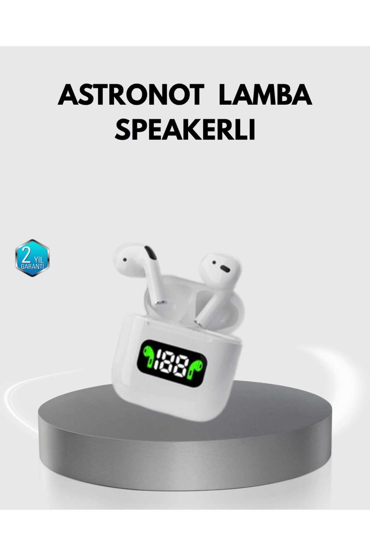 TWS Bluetooth 5.0 Kablosuz Kulaklık – Yüksek Ses Kalitesi, Dokunmatik Kontrol ve LED Şarj Ekran