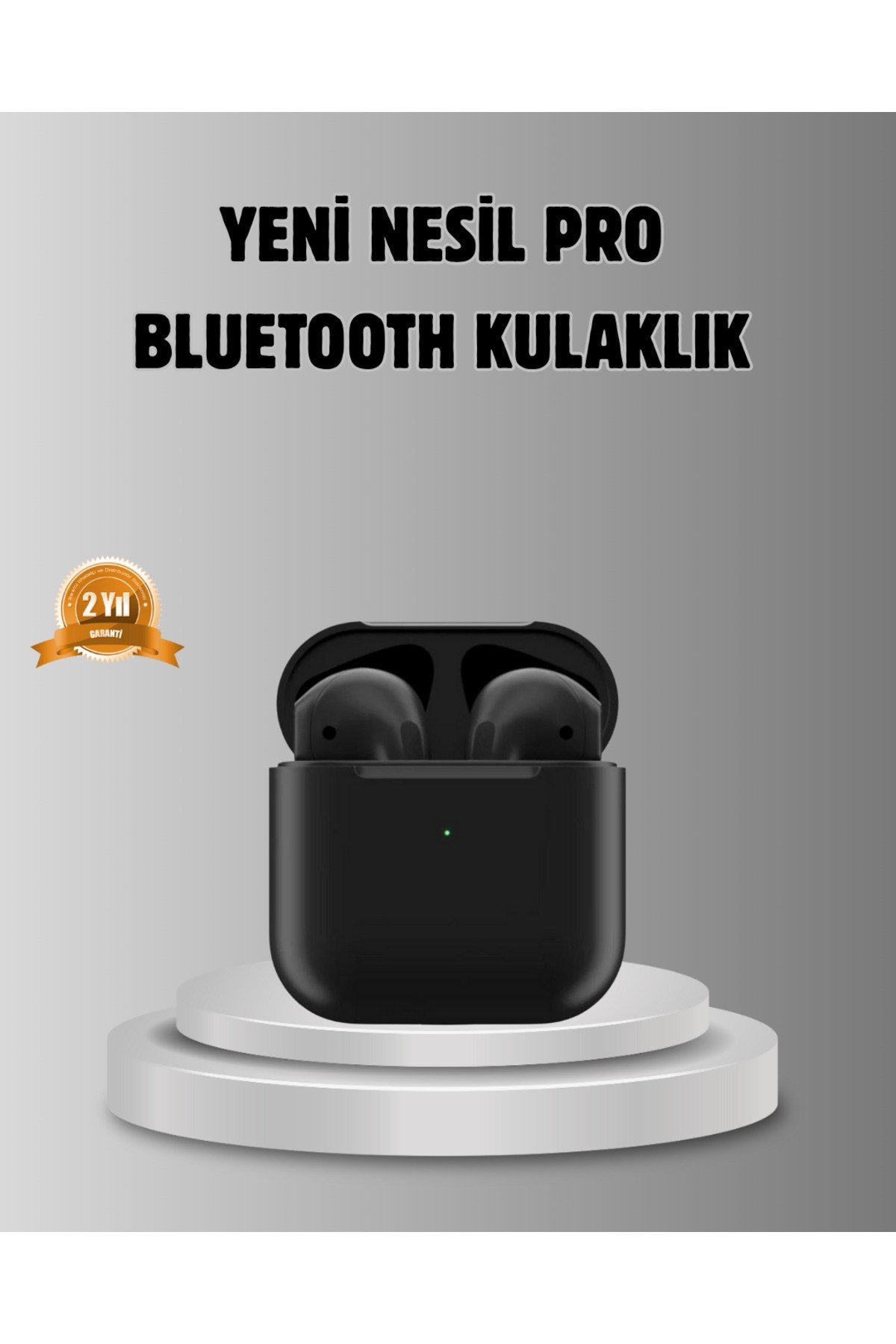 Tws Pro 5 3D HD Ses Bluetooth Kulaklık – Kablosuz, Ergonomik, Şarj Kutulu, Gürültü Engelleme