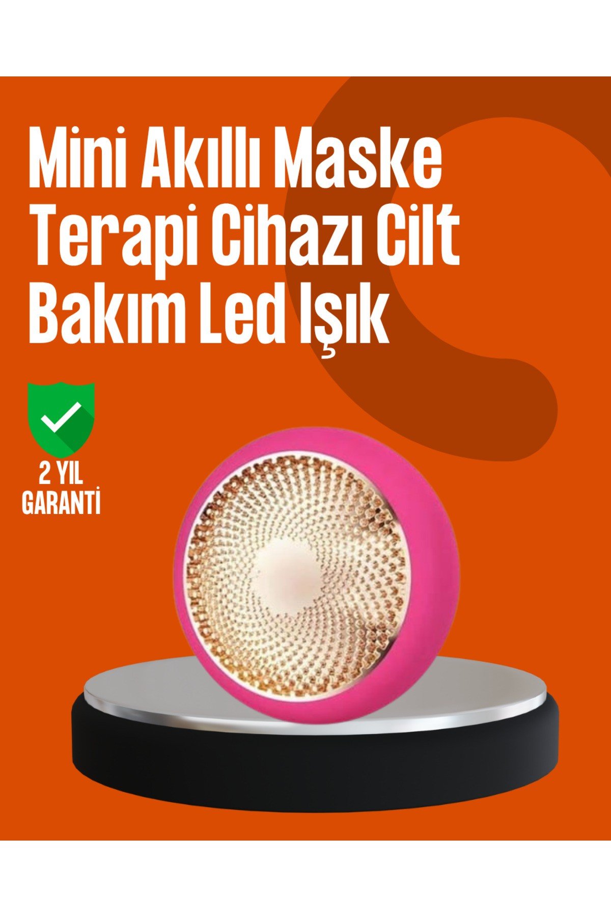 UFO Mini LED Işık Terapili ve Termoterapili Cilt Bakım Cihazı