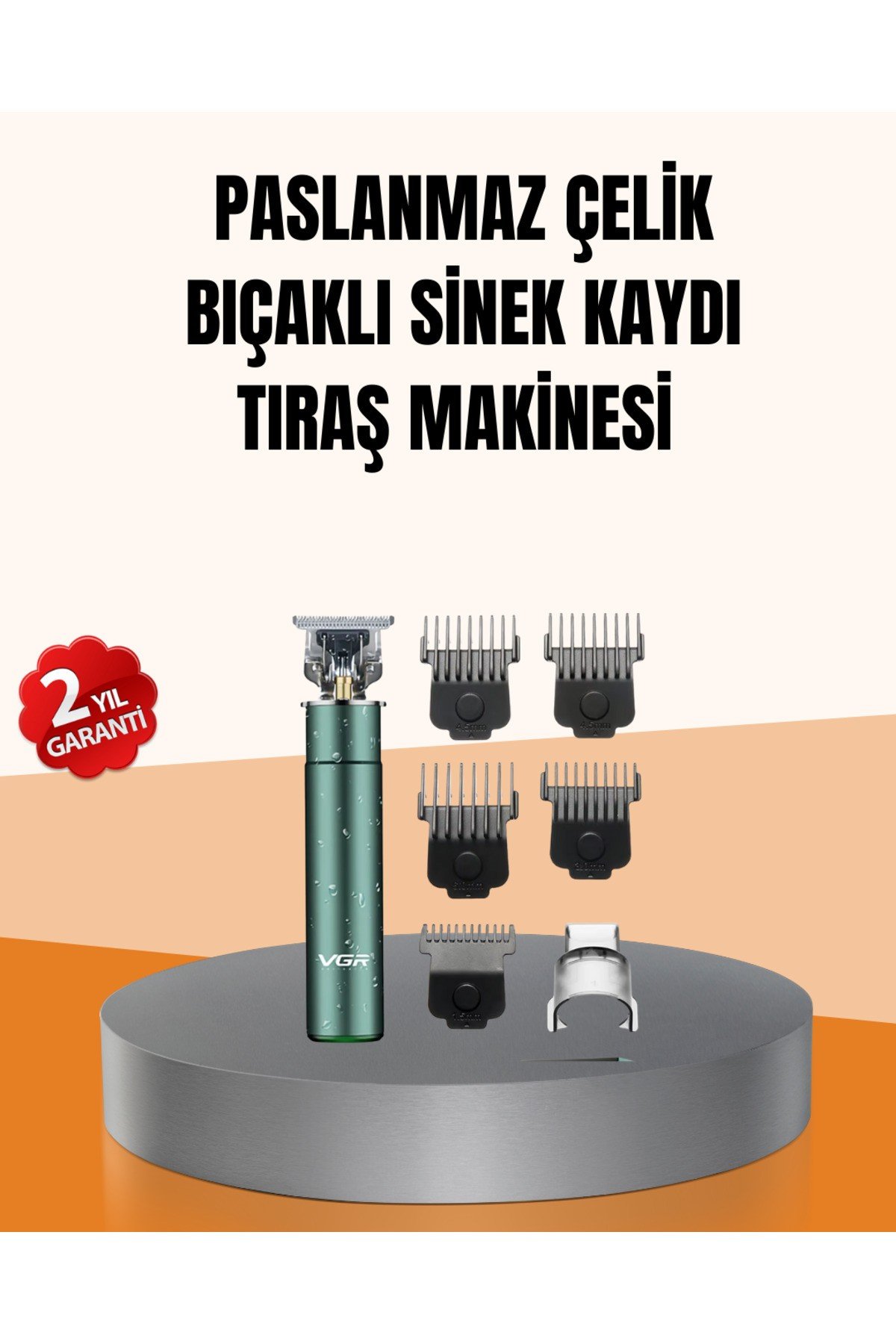 USB Hızlı Şarjlı 3 Saat Kullanımlı Saç Kesme Makinesi