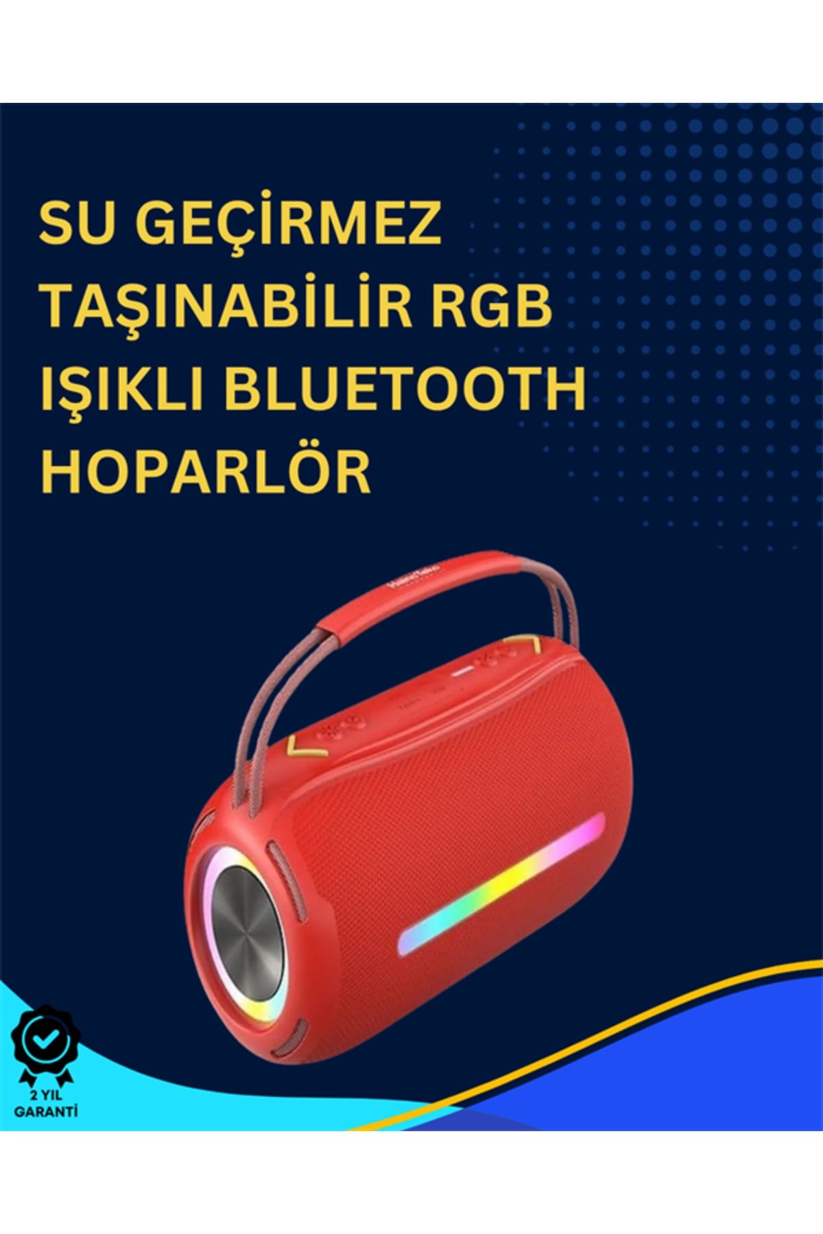 USB/SD/AUX Girişli Hoparlör – 10 W × 2 Çift Sürücü