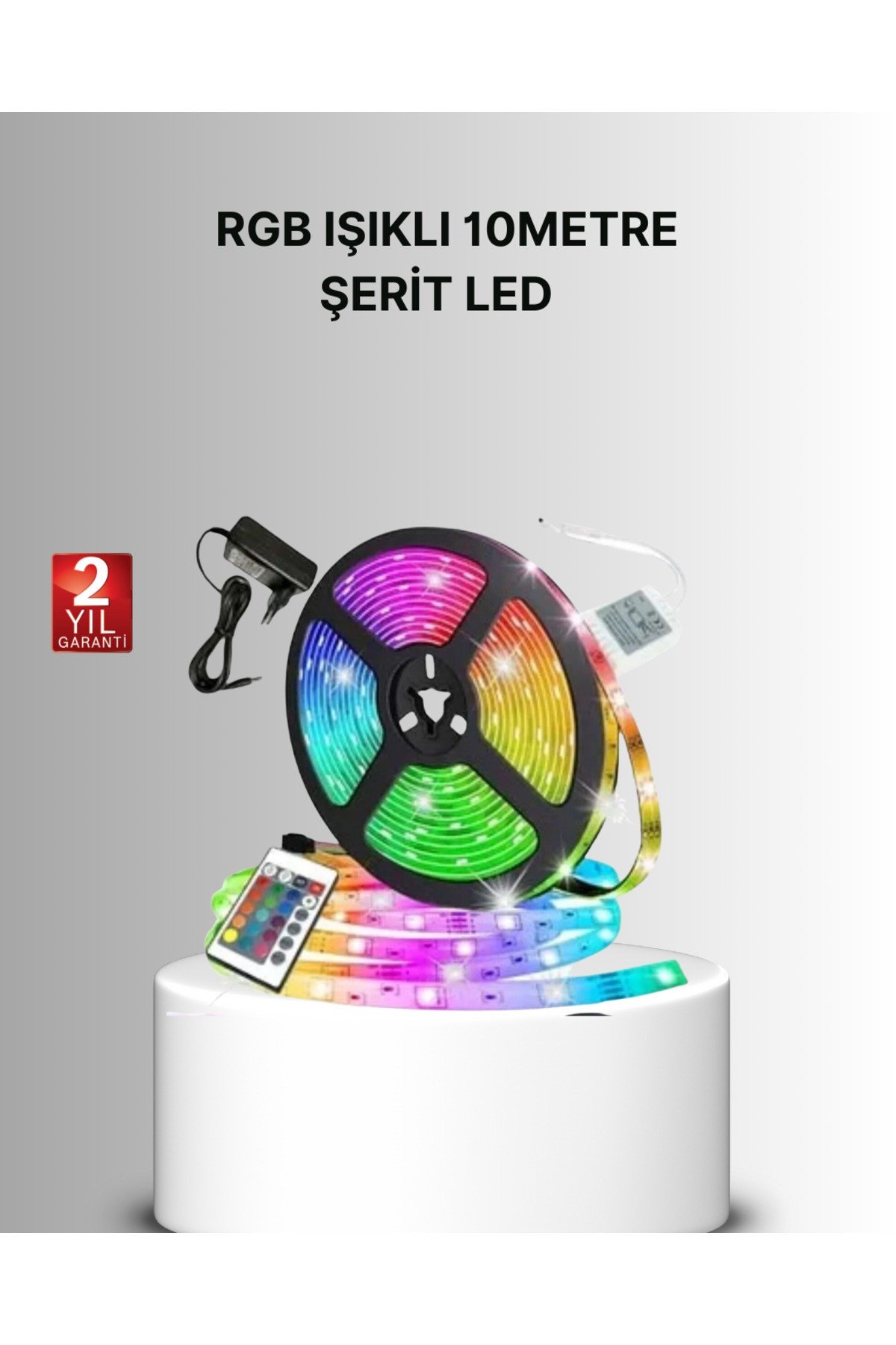 Uzaktan Kumandalı RGB Smart Şerit LED Işık Esnek ve Taşınabilir Dekorasyon