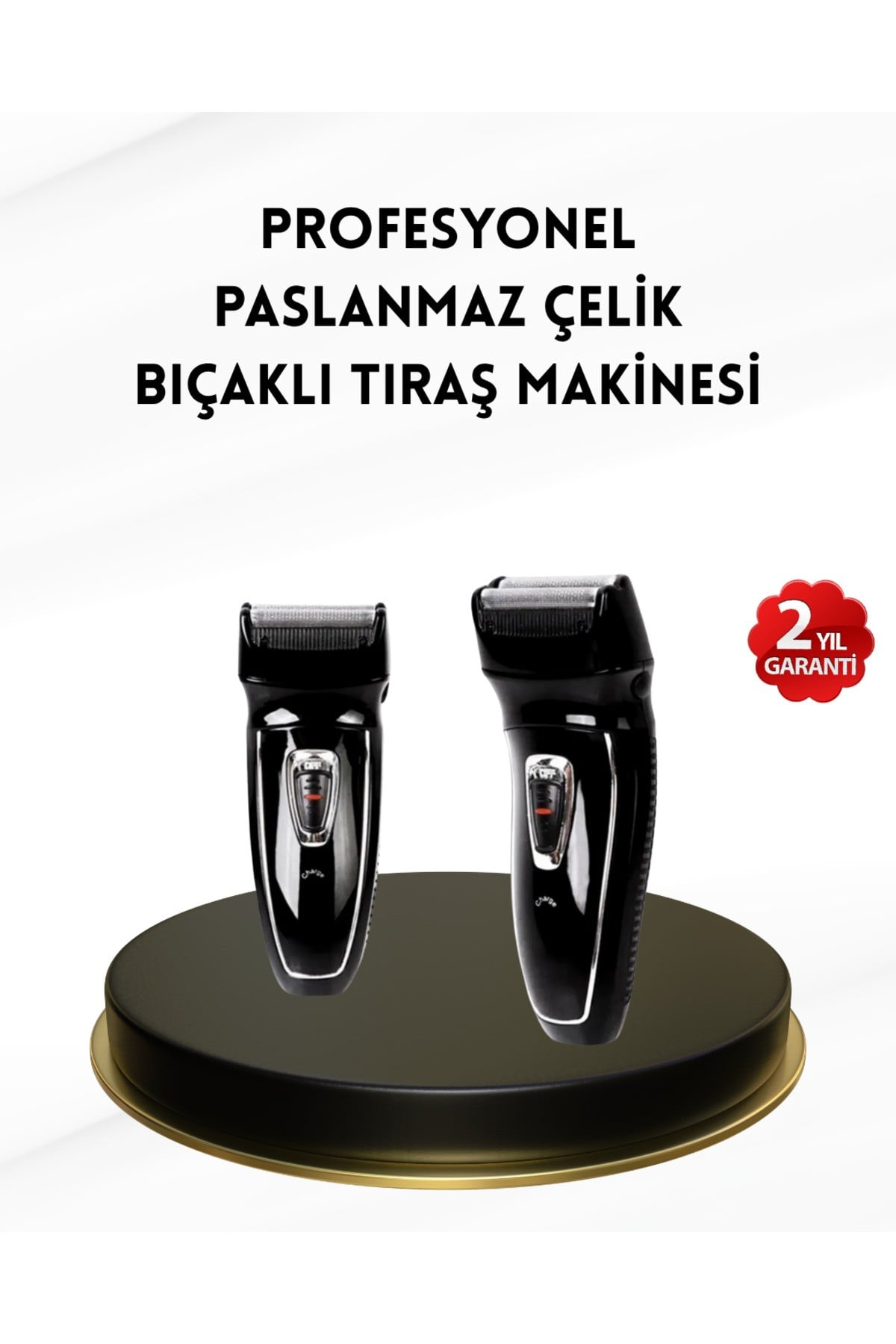 Uzun Pil Ömürlü Şarjlı Tıraş Makinesi – Hızlı Şarj, Ergonomik Tasarım, Çok Yönlü Kul