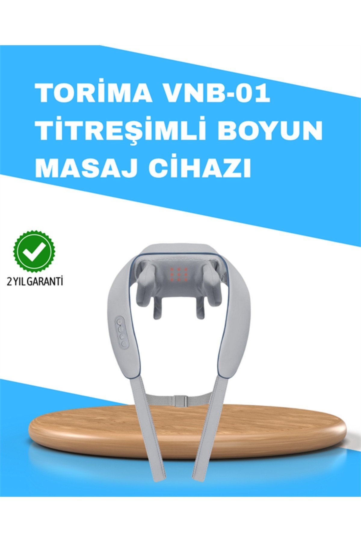VNB-01 Isı Terapili Titreşimli Boyun Masaj Aleti