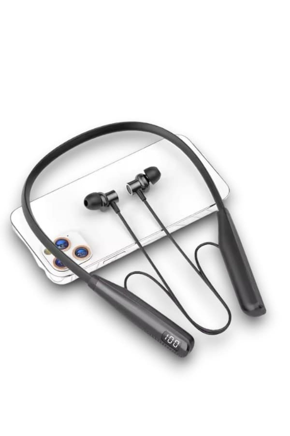 Y12 KABLOLU KULAKİÇİ SİLİKONLU BLUETOOTH KULAKLIK