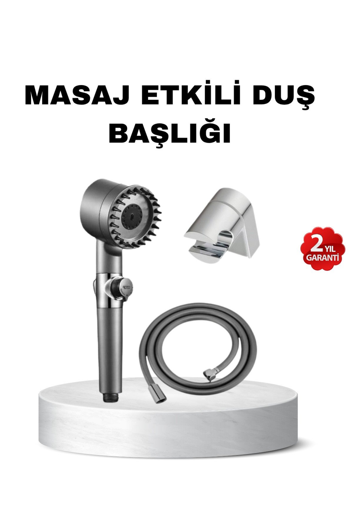 Yeni Nesil Masaj Uçlu Duş Başlığı – Cilt Rahatlatıcı ve Kas Gevşetici Spa Deneyimi