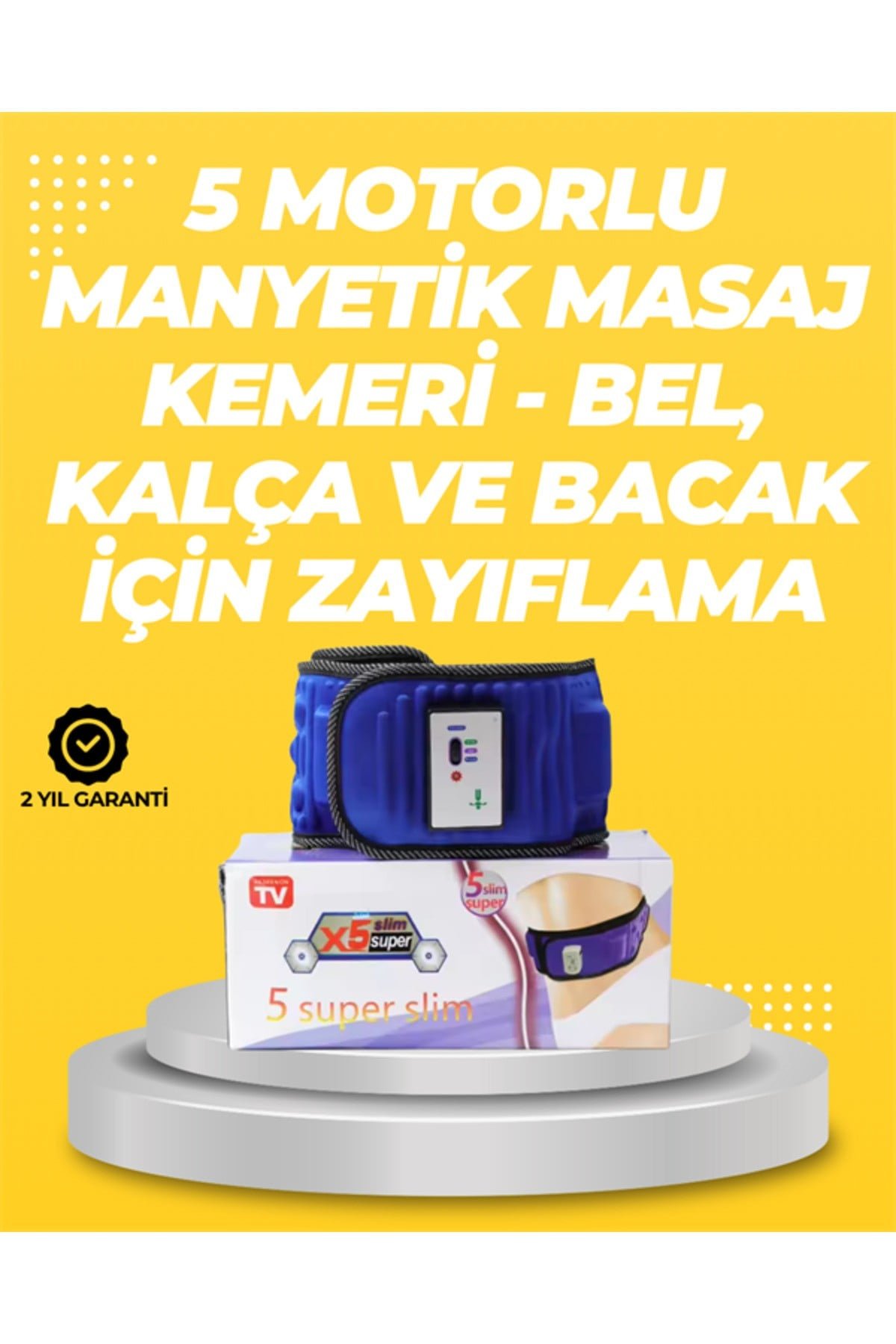 Yoğurma, Titreşim ve Manyetik Masaj Özellikli Aleti – 750g Hafif Tasarım
