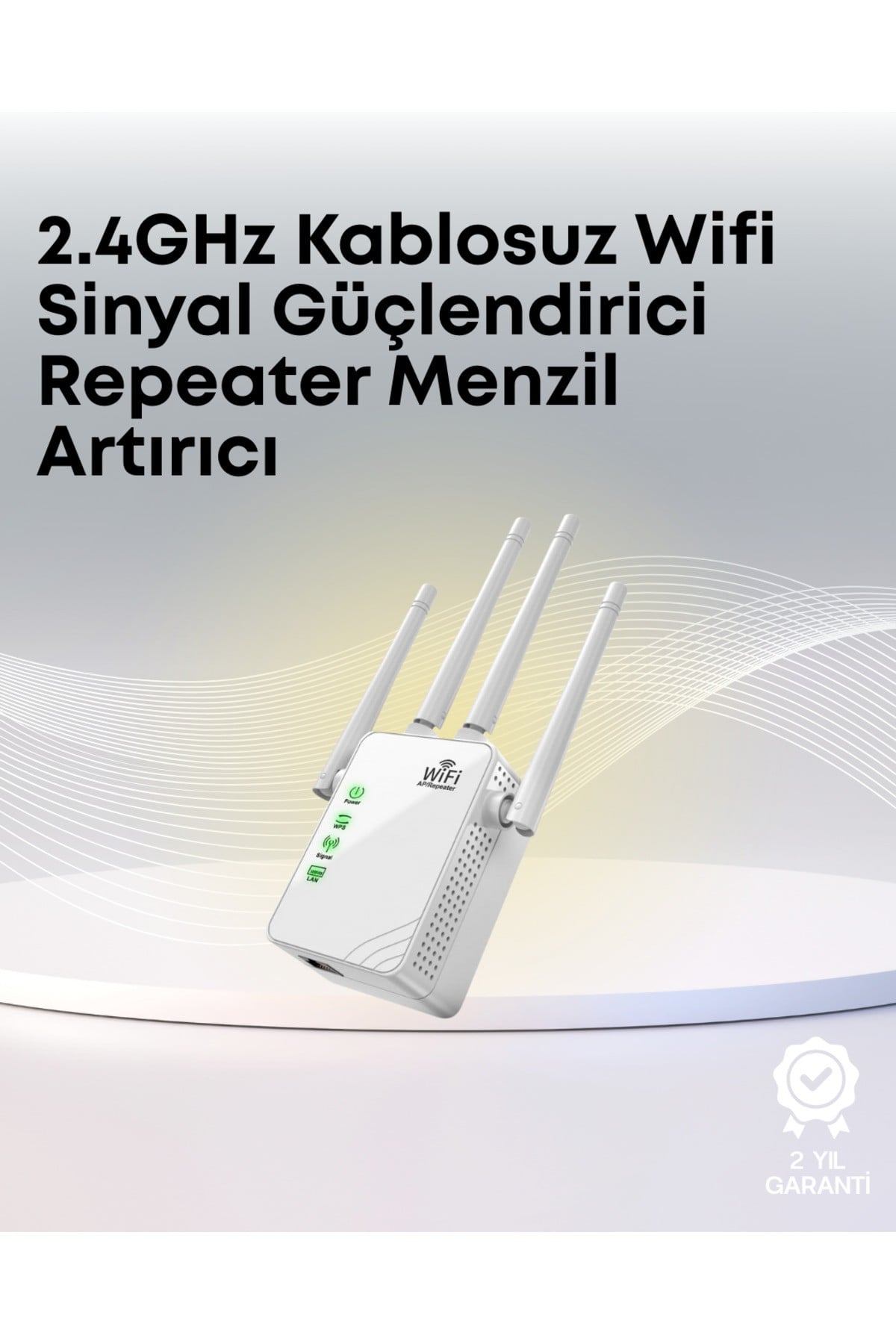 Yüksek Hızlı Parazit Önleyici WiFi Repeater Router