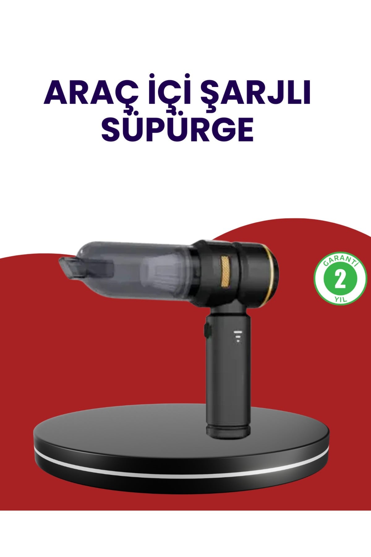 Yüksek Performanslı Araç İçi El Süpürgesi